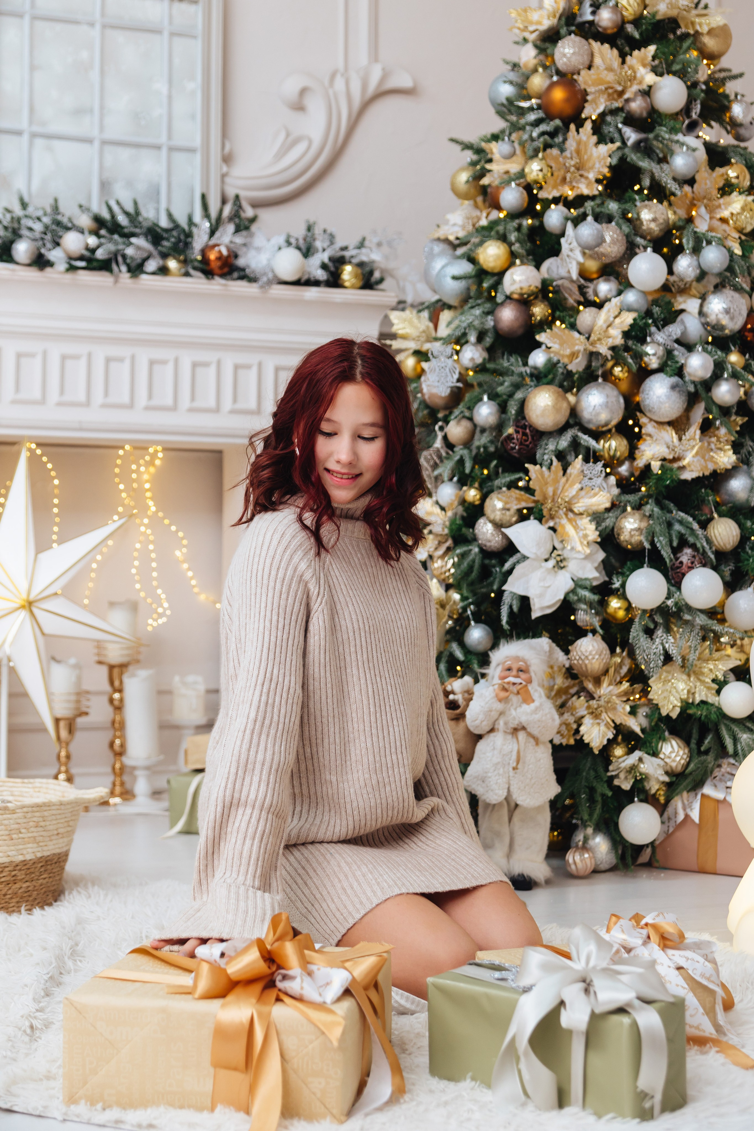 Новогодняя съёмка с одноклассницами. Свадебный, семейный фотограф, контент съёмка. Екатеринбург. Елена Граф