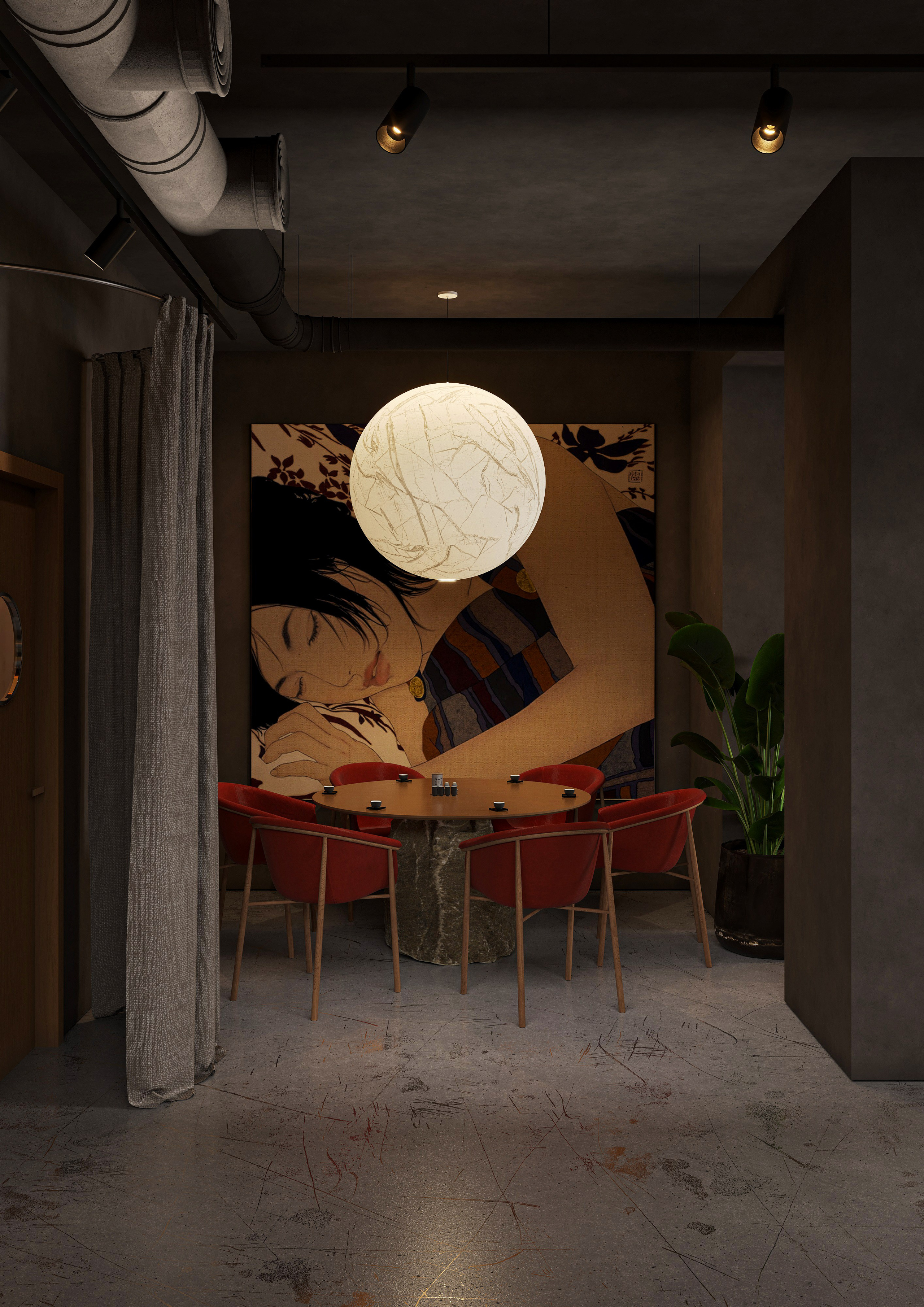 Ресторан Kizoku г. Брянск. Ксения. 3D‑визуализатор