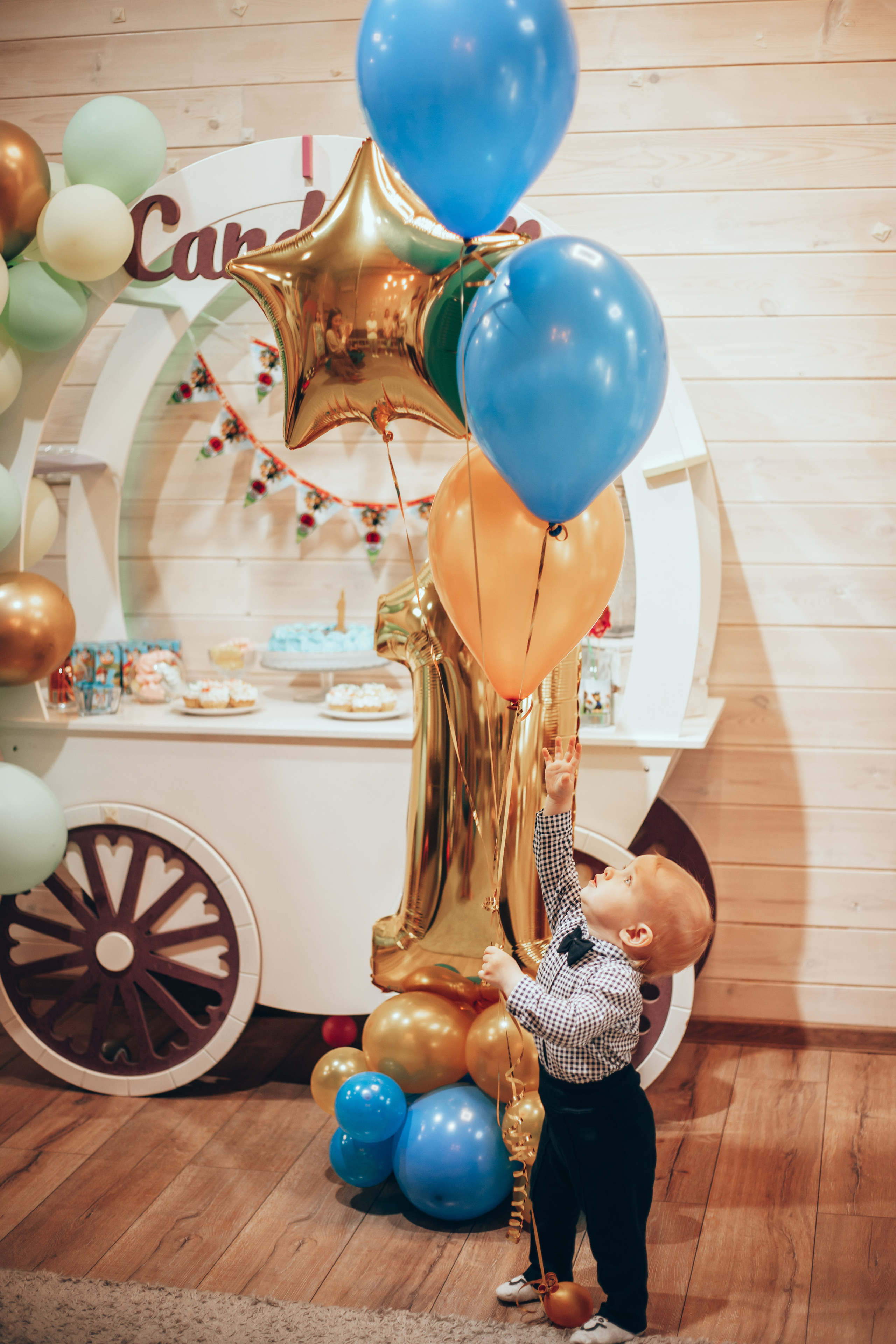 День Рожднения Димы 1 годик. Семейный и детский фотограф в г. Новосибирске Макеева Анастасия