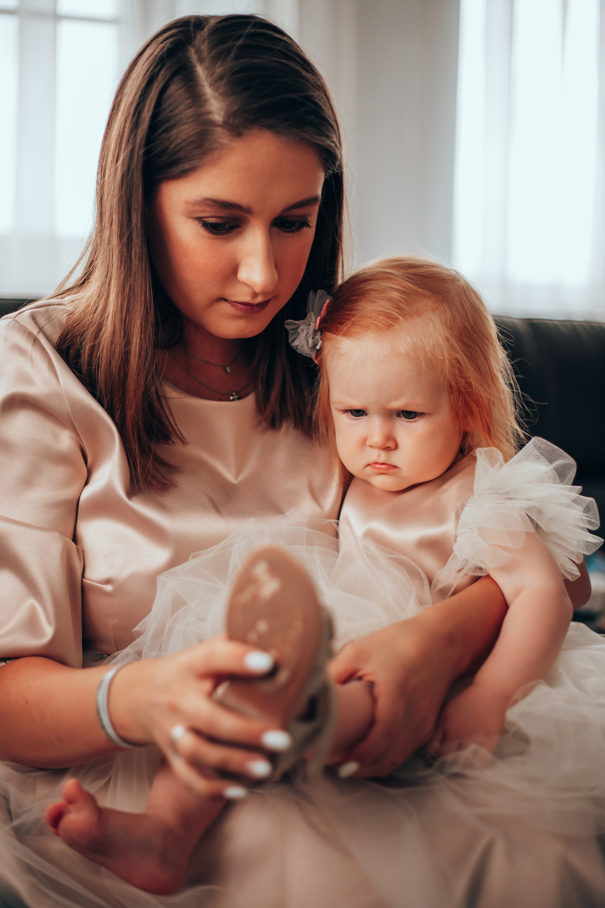 Первый день рождения Ксении. Семейный и детский фотограф в г. Новосибирске Макеева Анастасия
