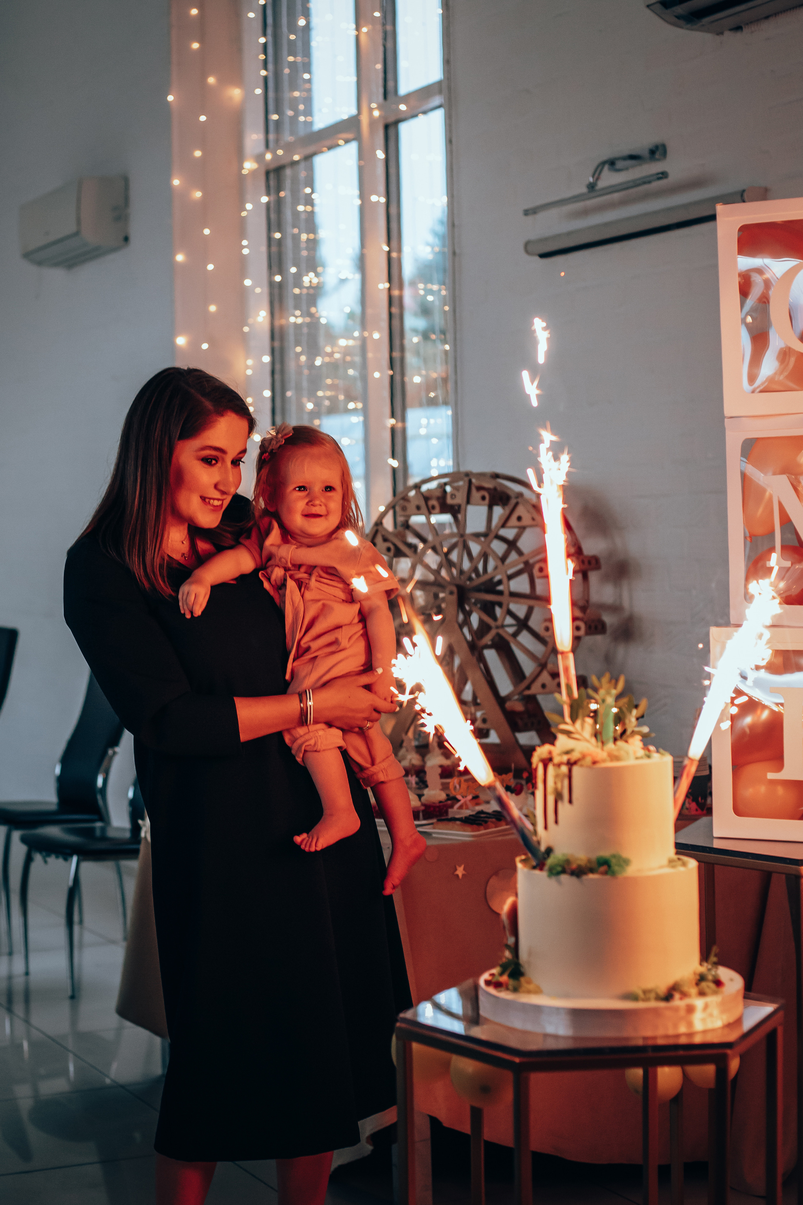 Первый день рождения Ксении. Семейный и детский фотограф в г. Новосибирске Макеева Анастасия