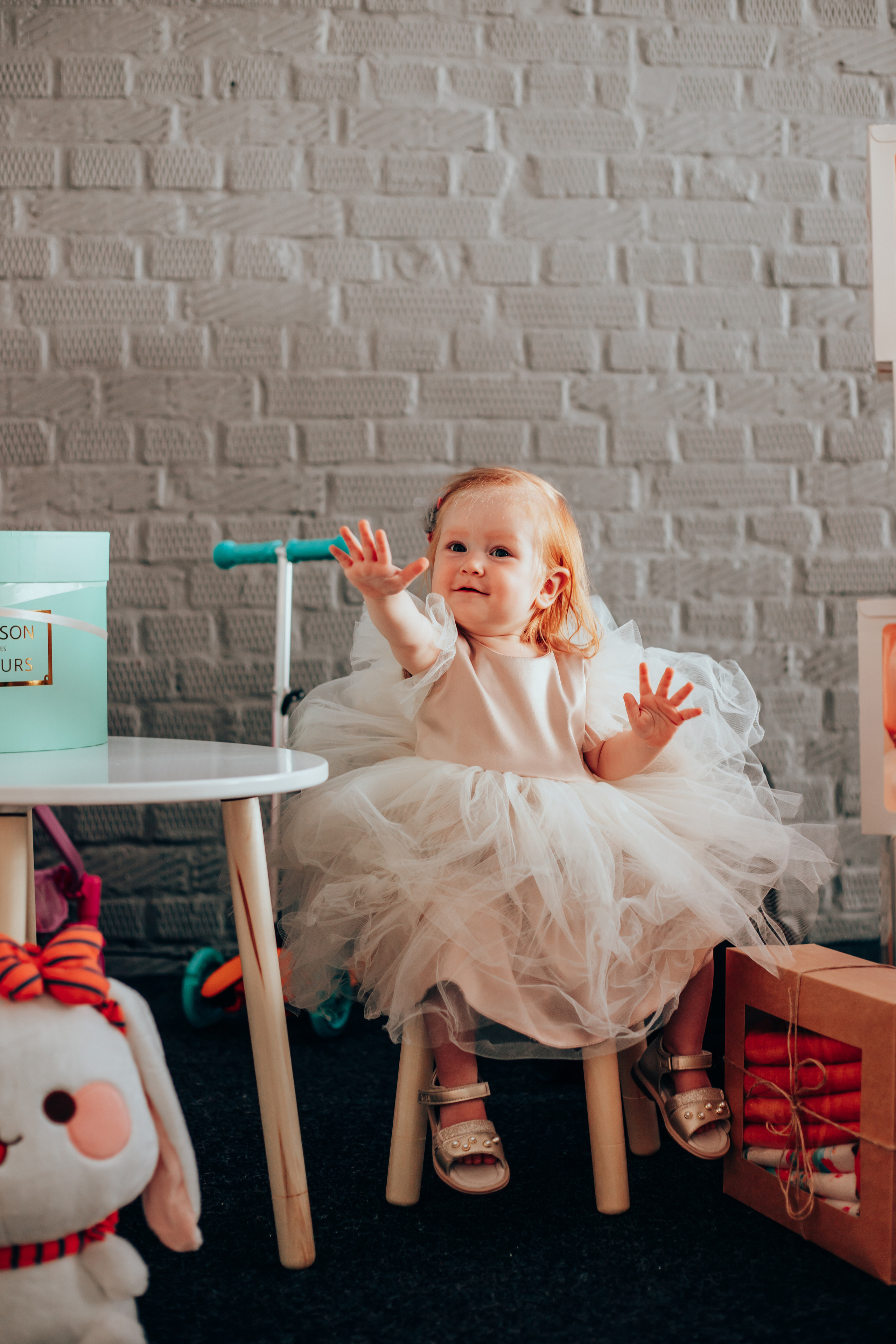 Первый день рождения Ксении. Семейный и детский фотограф в г. Новосибирске Макеева Анастасия