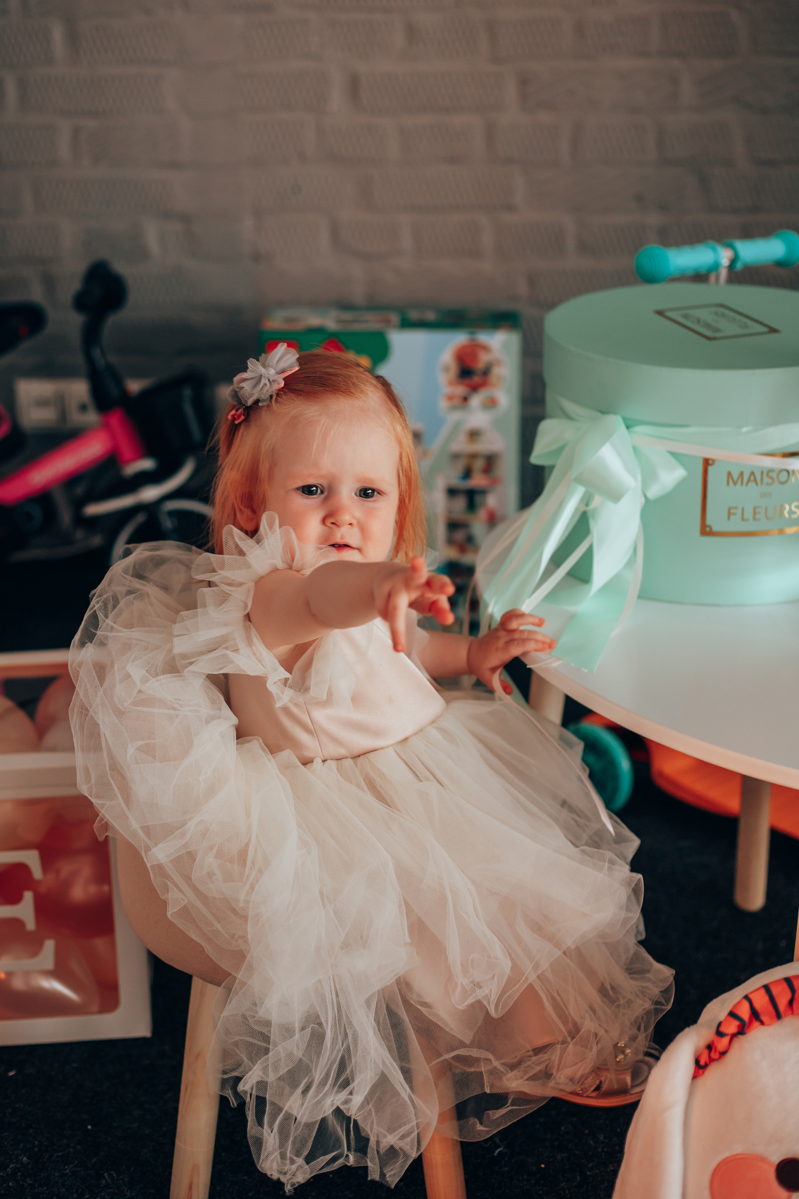 Первый день рождения Ксении. Семейный и детский фотограф в г. Новосибирске Макеева Анастасия