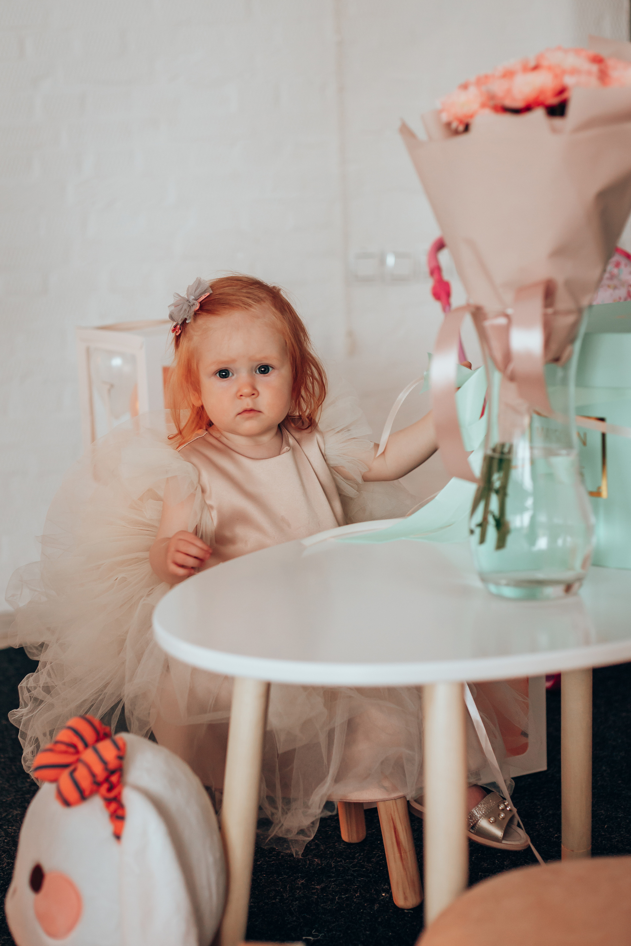 Первый день рождения Ксении. Семейный и детский фотограф в г. Новосибирске Макеева Анастасия