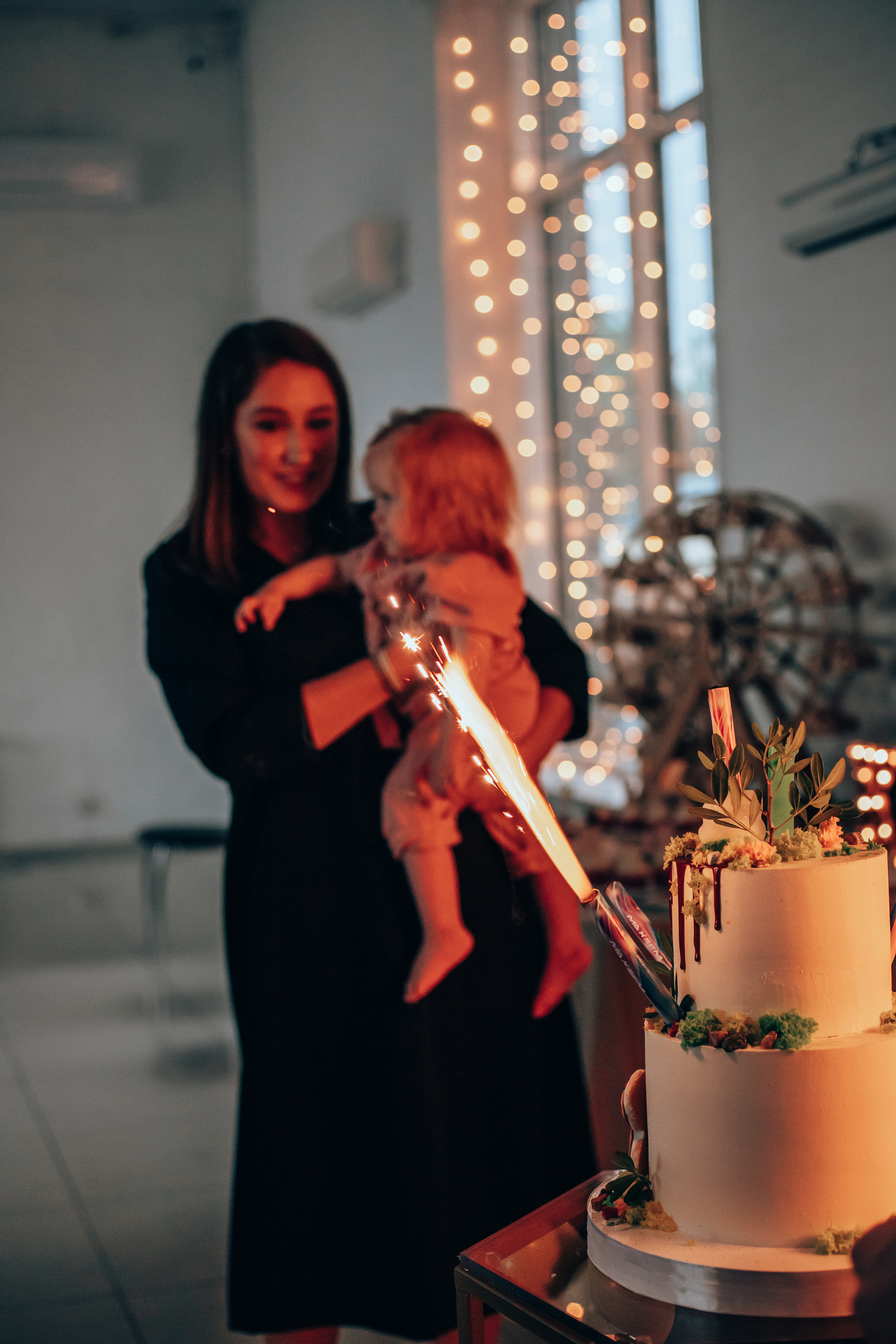 Первый день рождения Ксении. Семейный и детский фотограф в г. Новосибирске Макеева Анастасия