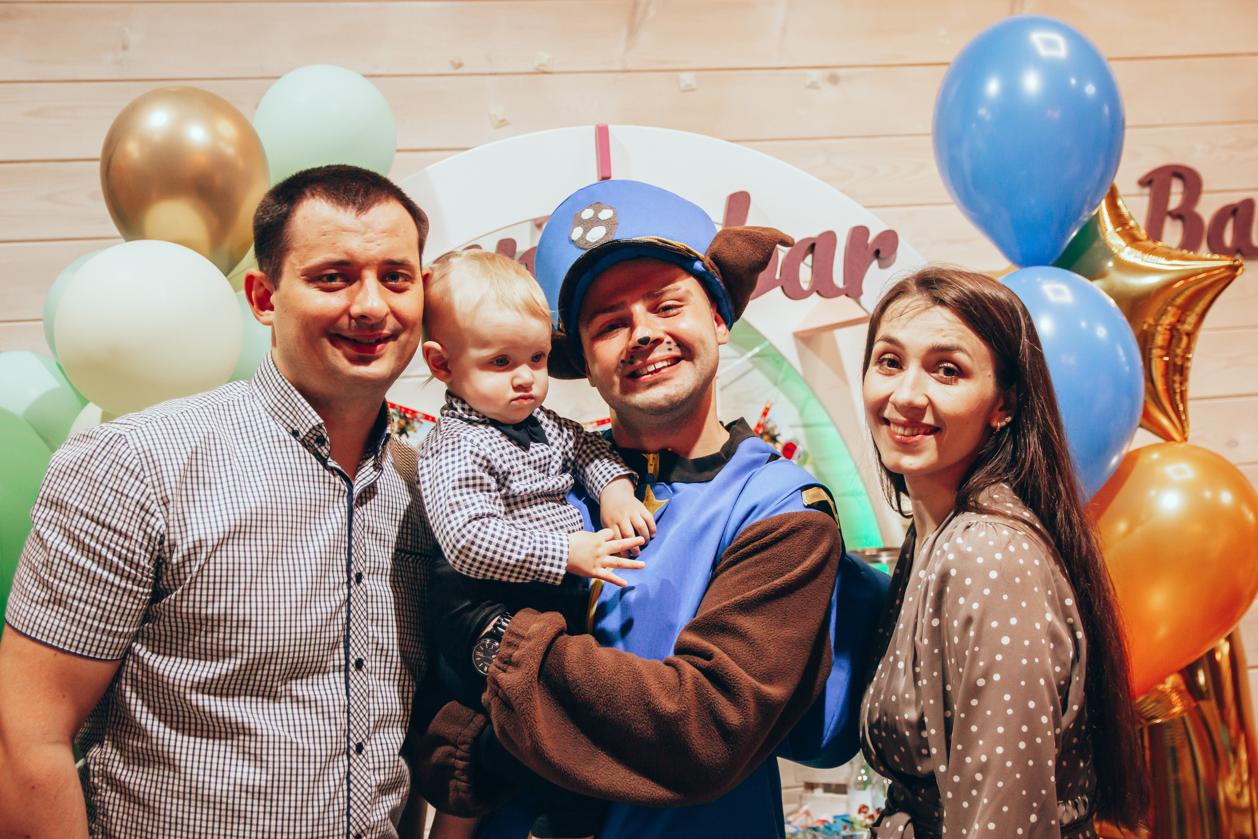День Рожднения Димы 1 годик. Семейный и детский фотограф в г. Новосибирске Макеева Анастасия