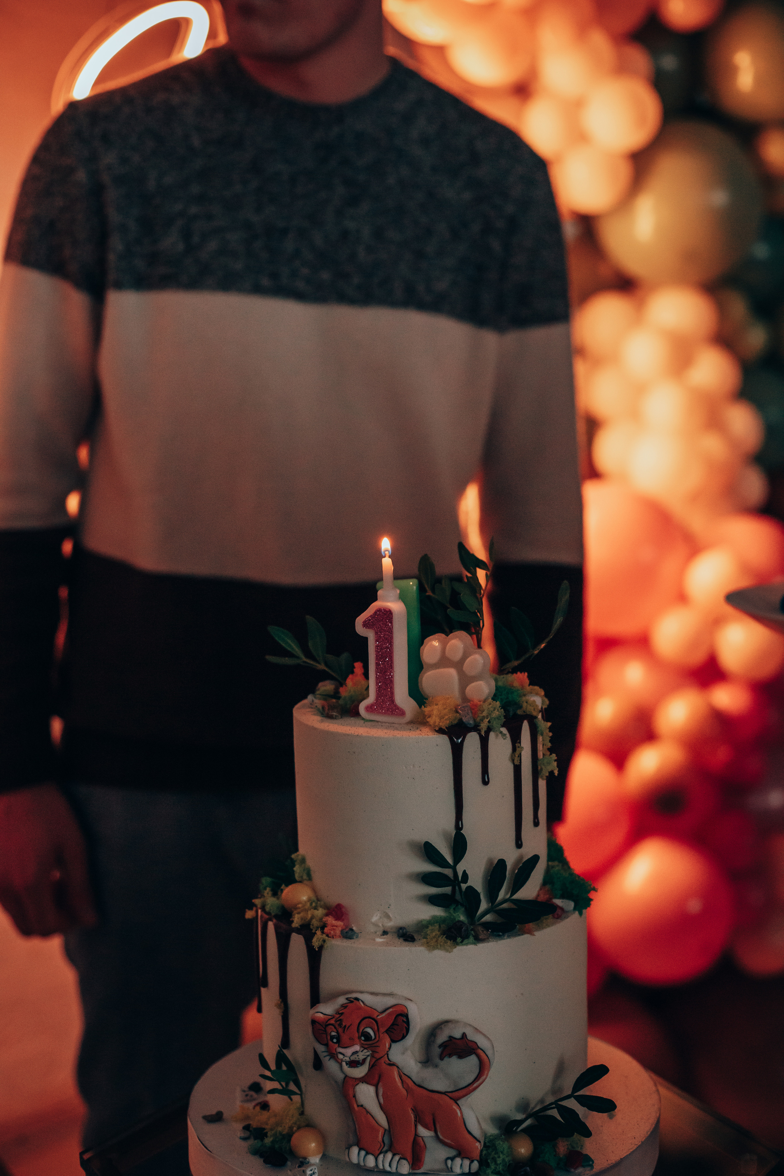 Первый день рождения Ксении. Семейный и детский фотограф в г. Новосибирске Макеева Анастасия