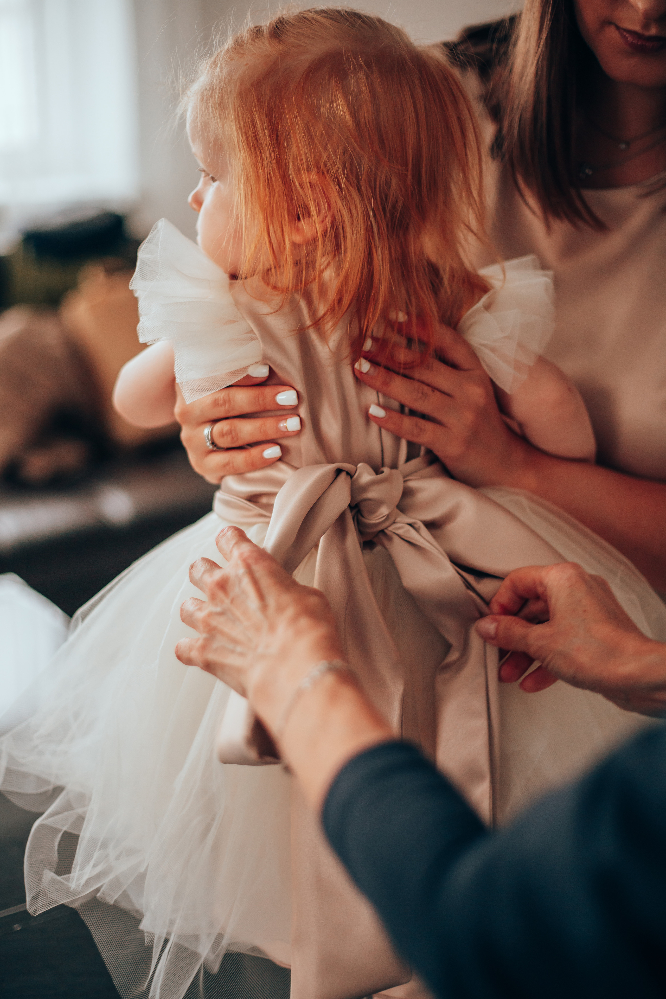 Первый день рождения Ксении. Семейный и детский фотограф в г. Новосибирске Макеева Анастасия