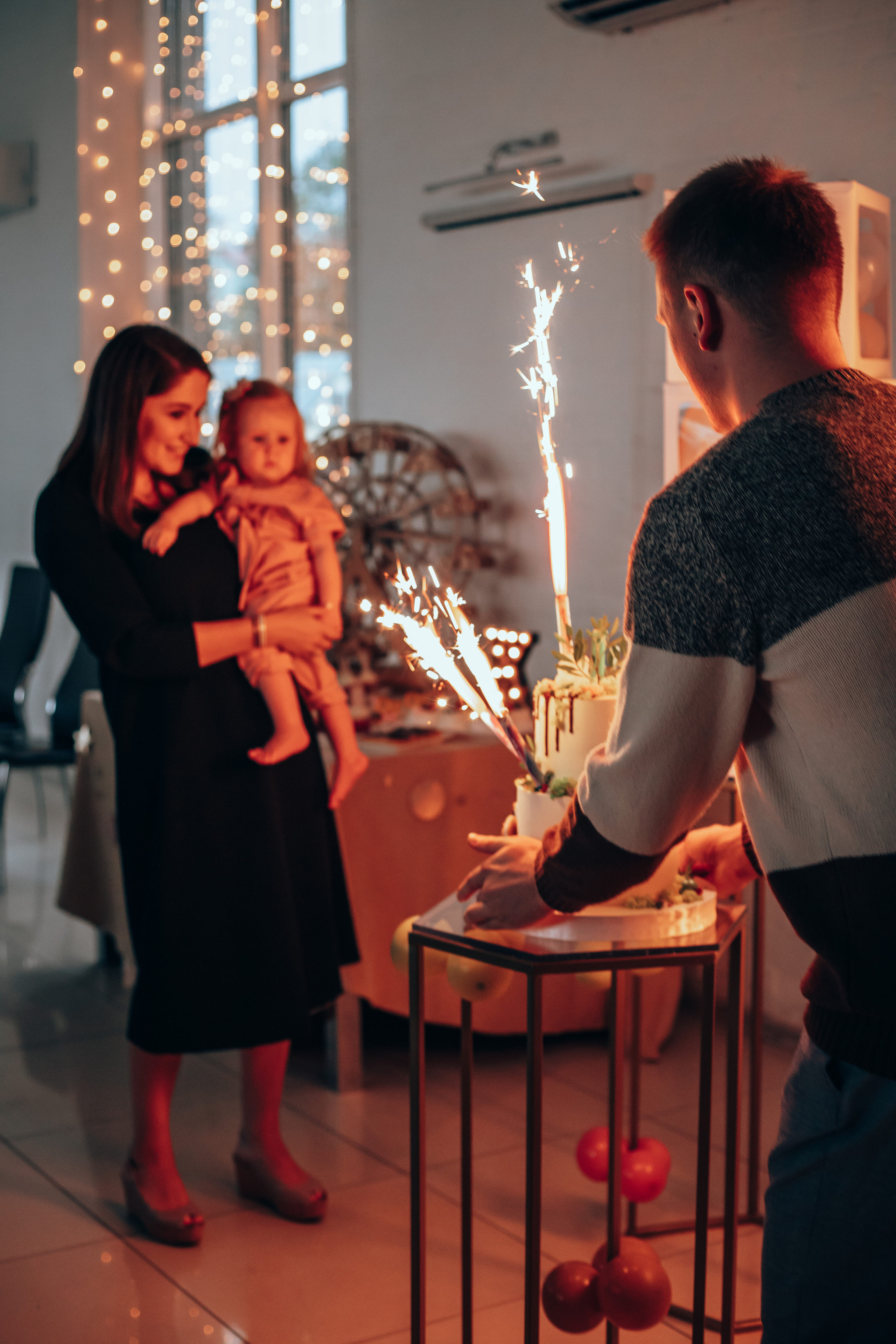 Первый день рождения Ксении. Семейный и детский фотограф в г. Новосибирске Макеева Анастасия