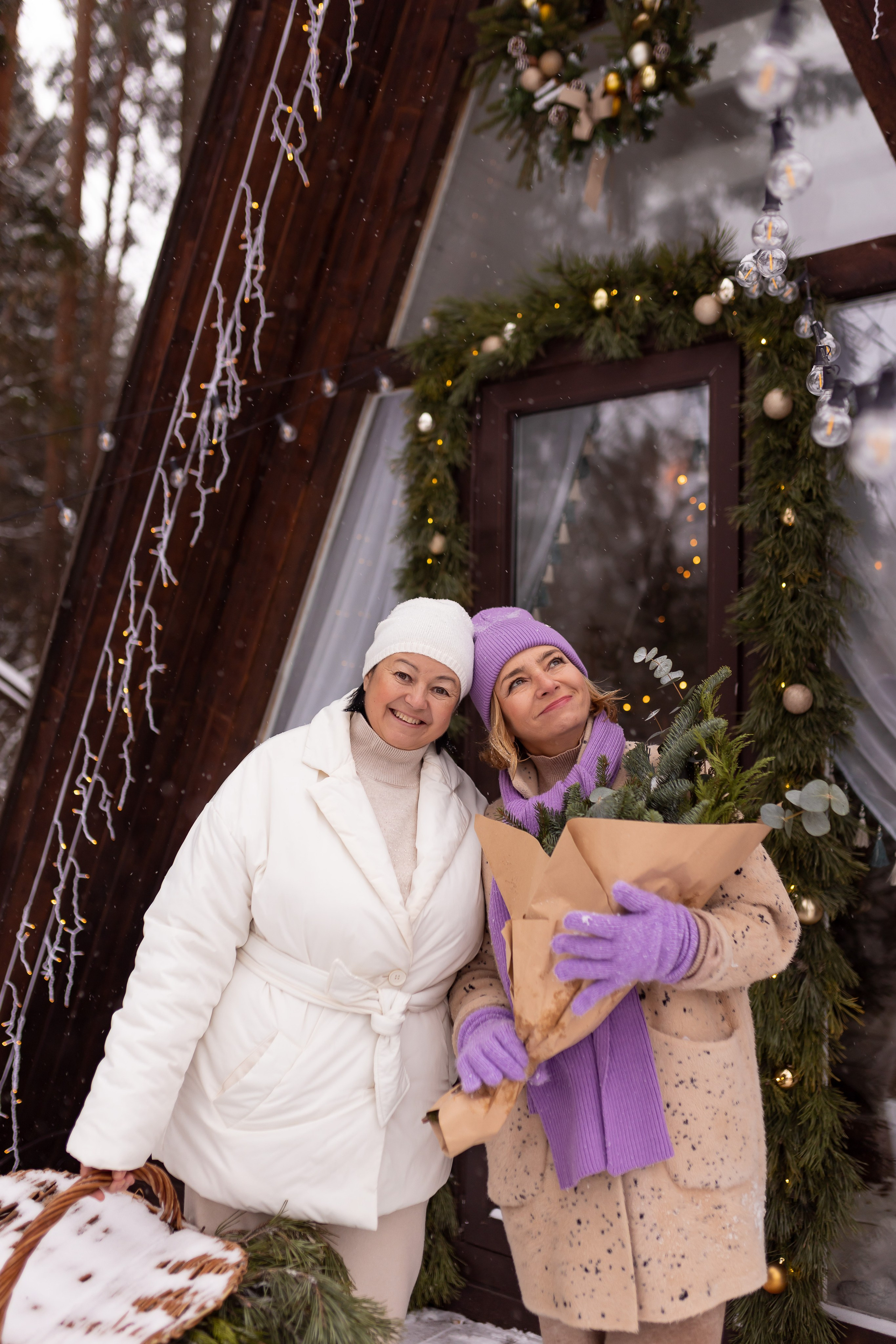 Первый снег в Декабре 2024. Семейный и детский фотограф в городе Подолск МО Крылова Ирина