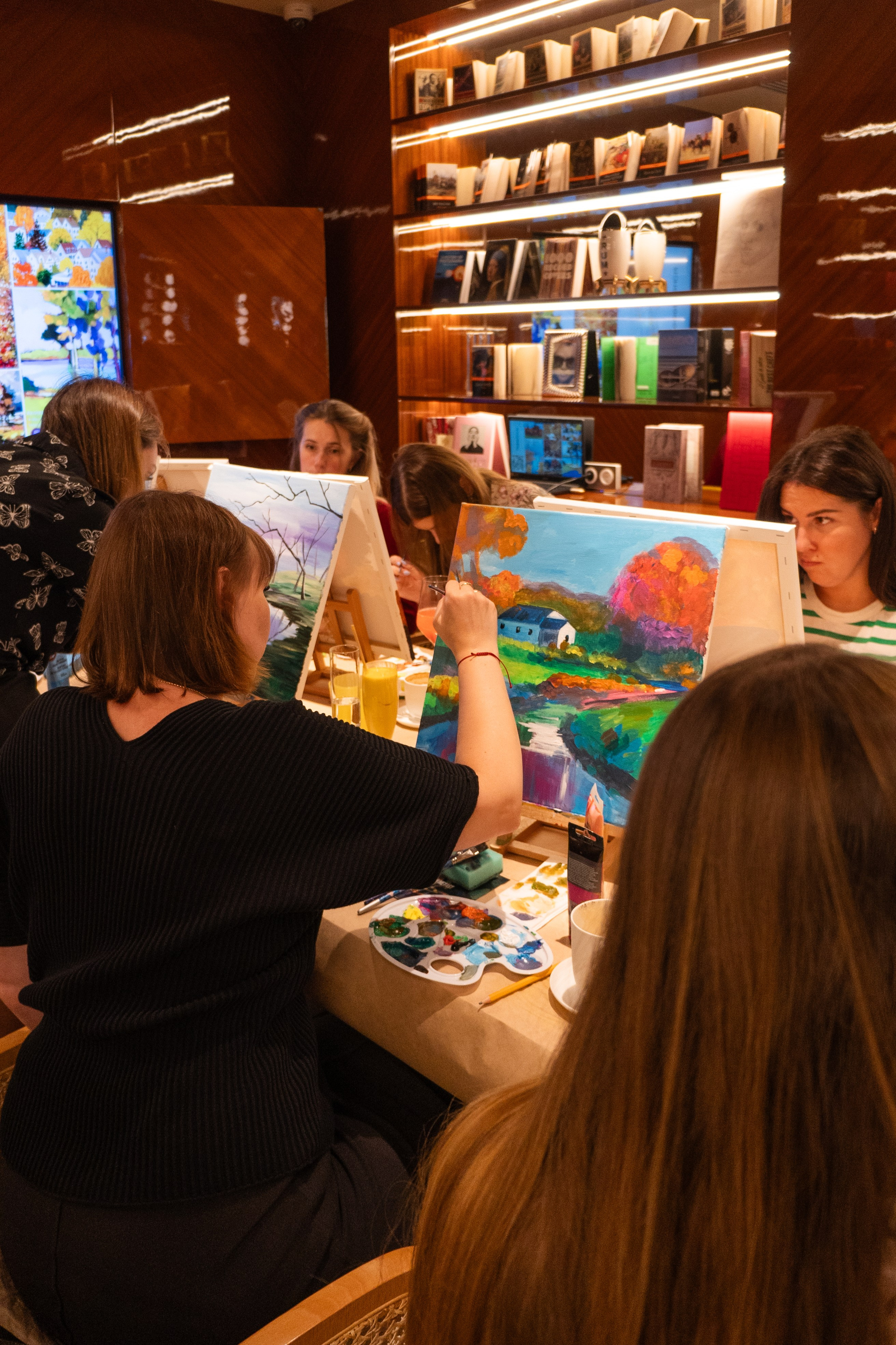 Корпоратив Teach Me Art 3. Портретный фотограф в Москве и Санкт-Петербурге Арина Чех