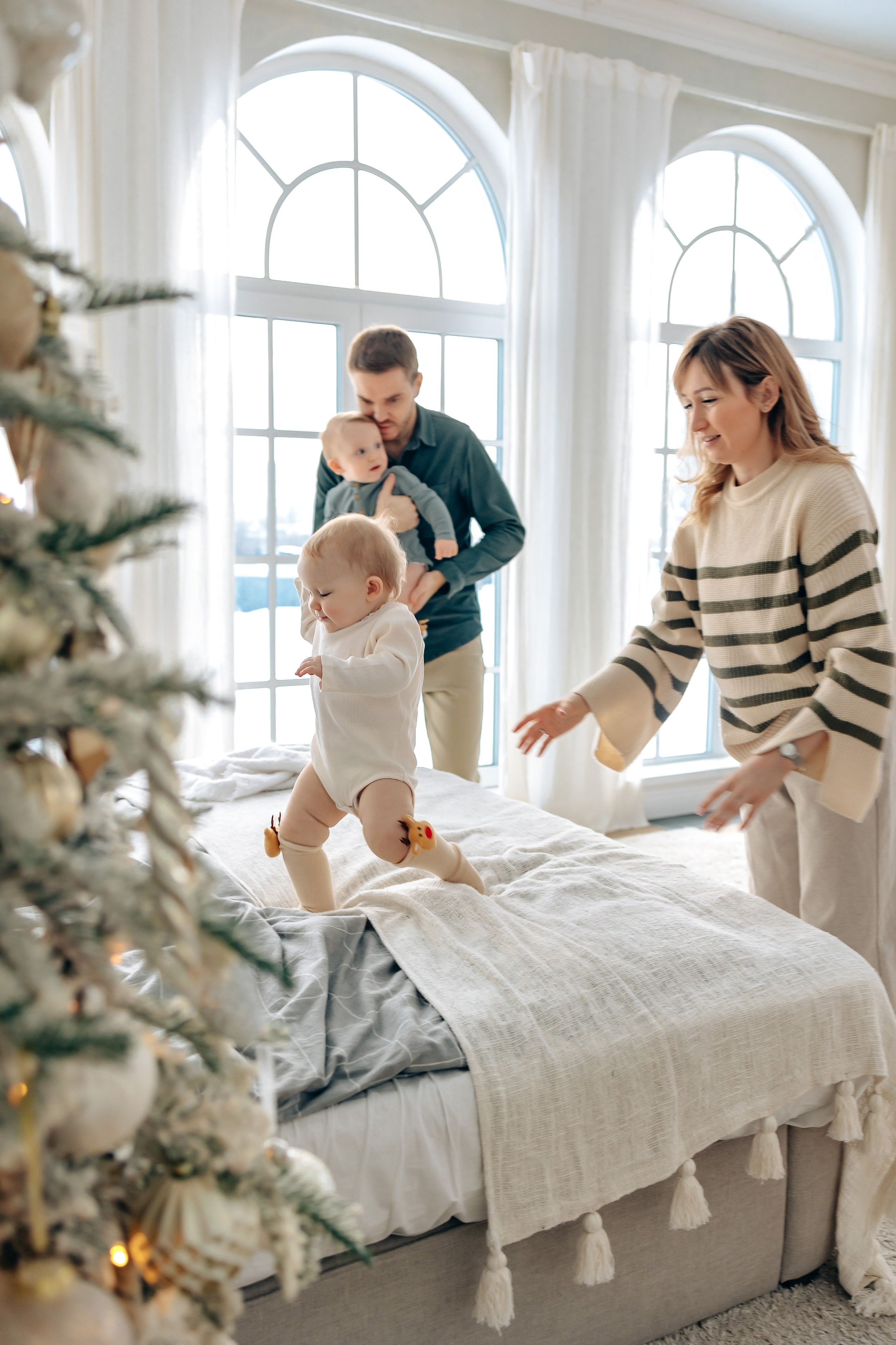 Новый год в студии. Фотограф Алена Малинина в Санкт-Петербурге Пушкин Питер СПб Семейные и детские фотосессии
