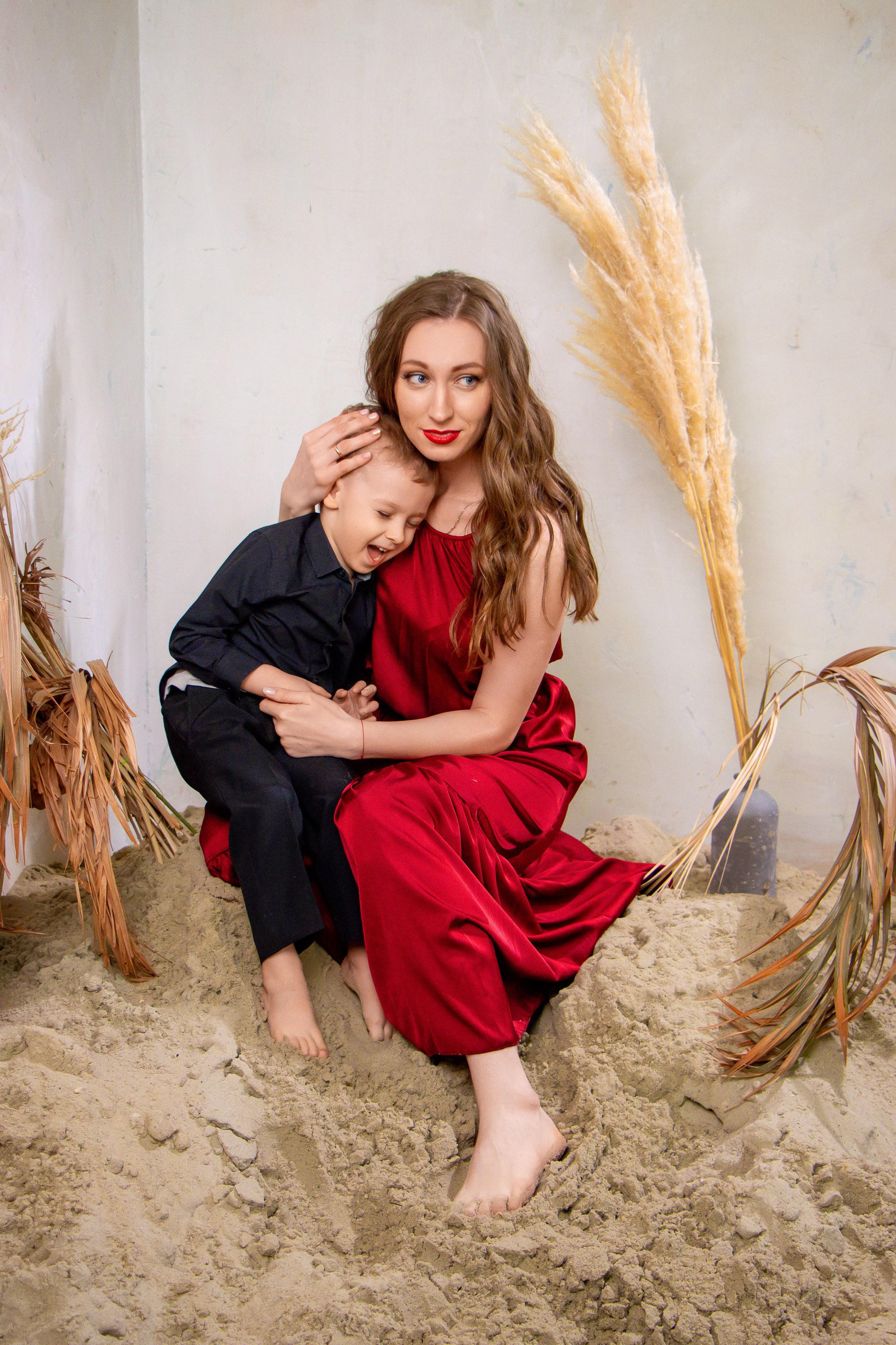 Ангелина с сыном. Фотограф Татьяна Матрос