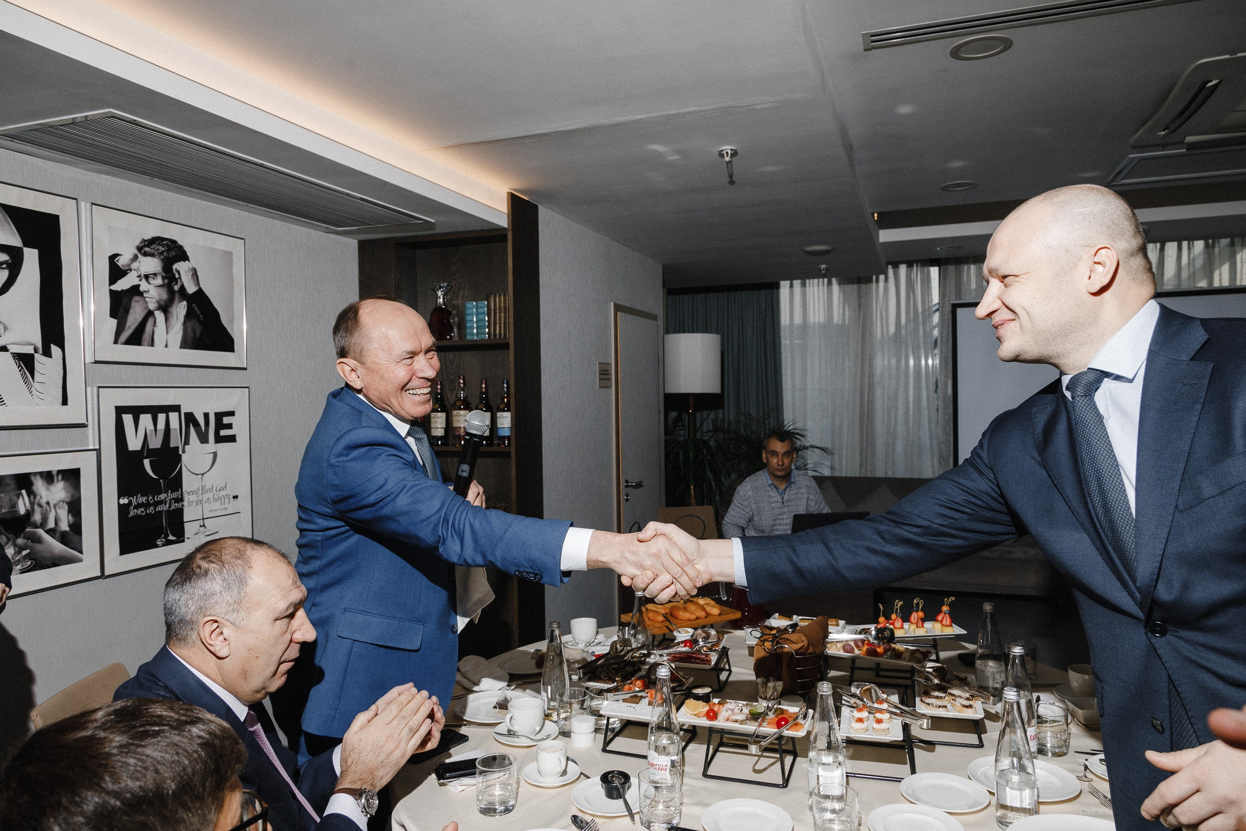 Россельхозбанк. Бизнес-завтрак. Фотограф Александр Шалагин