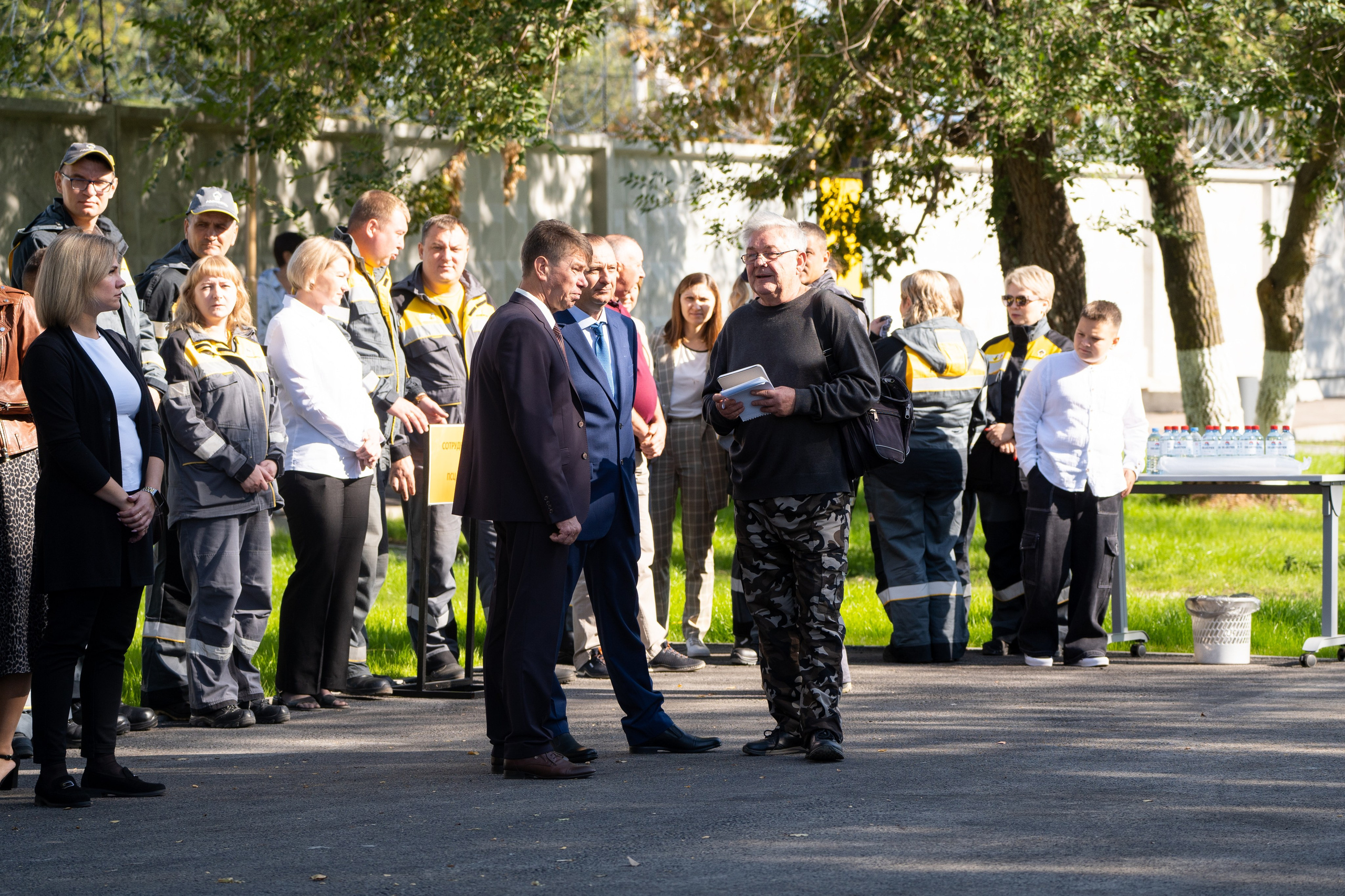 Открытие сквера Снабженца. Фотограф в Самаре Иван Булатов