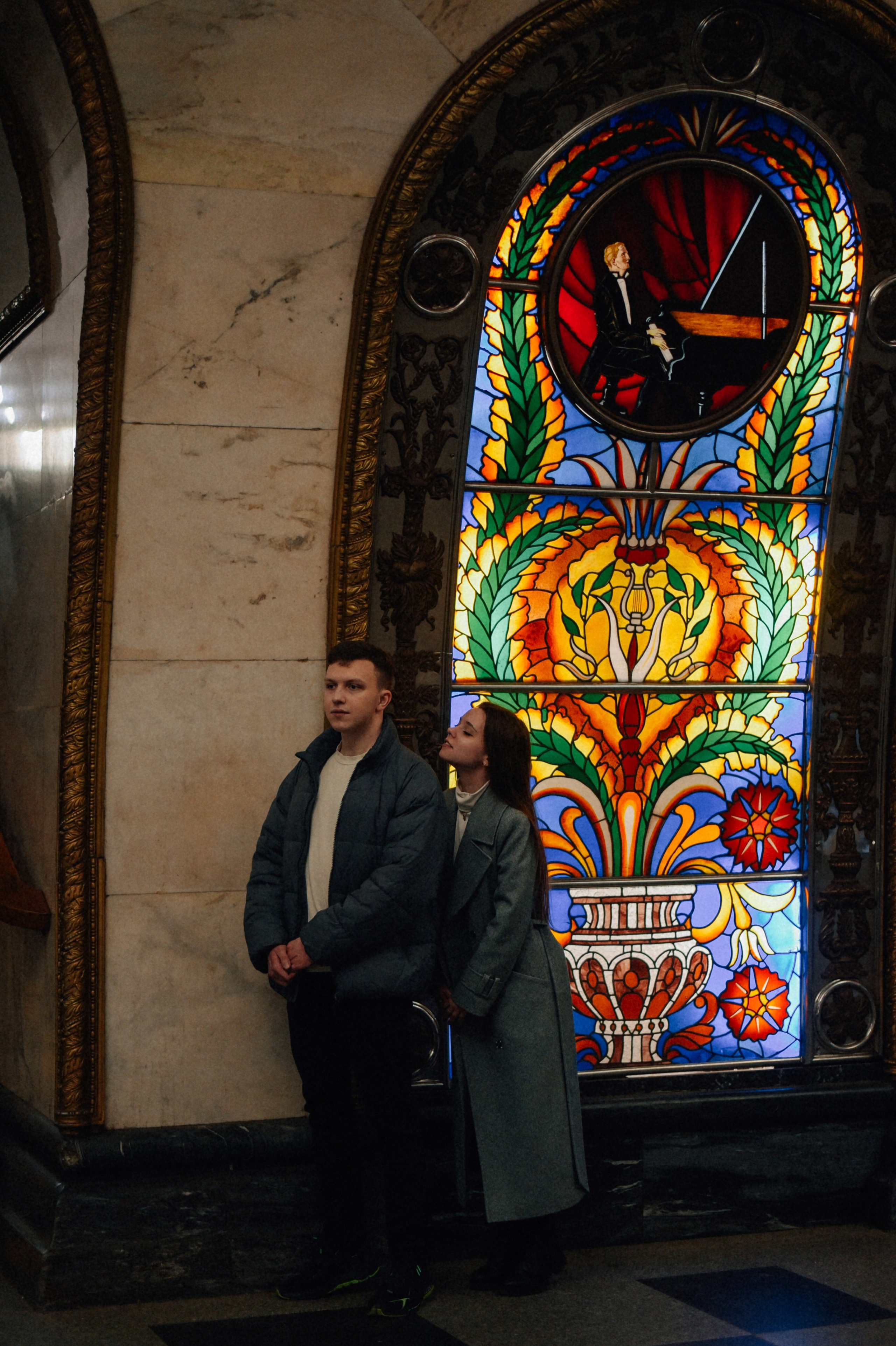 Пустое метро. Фотограф Лола Волна, город Москва