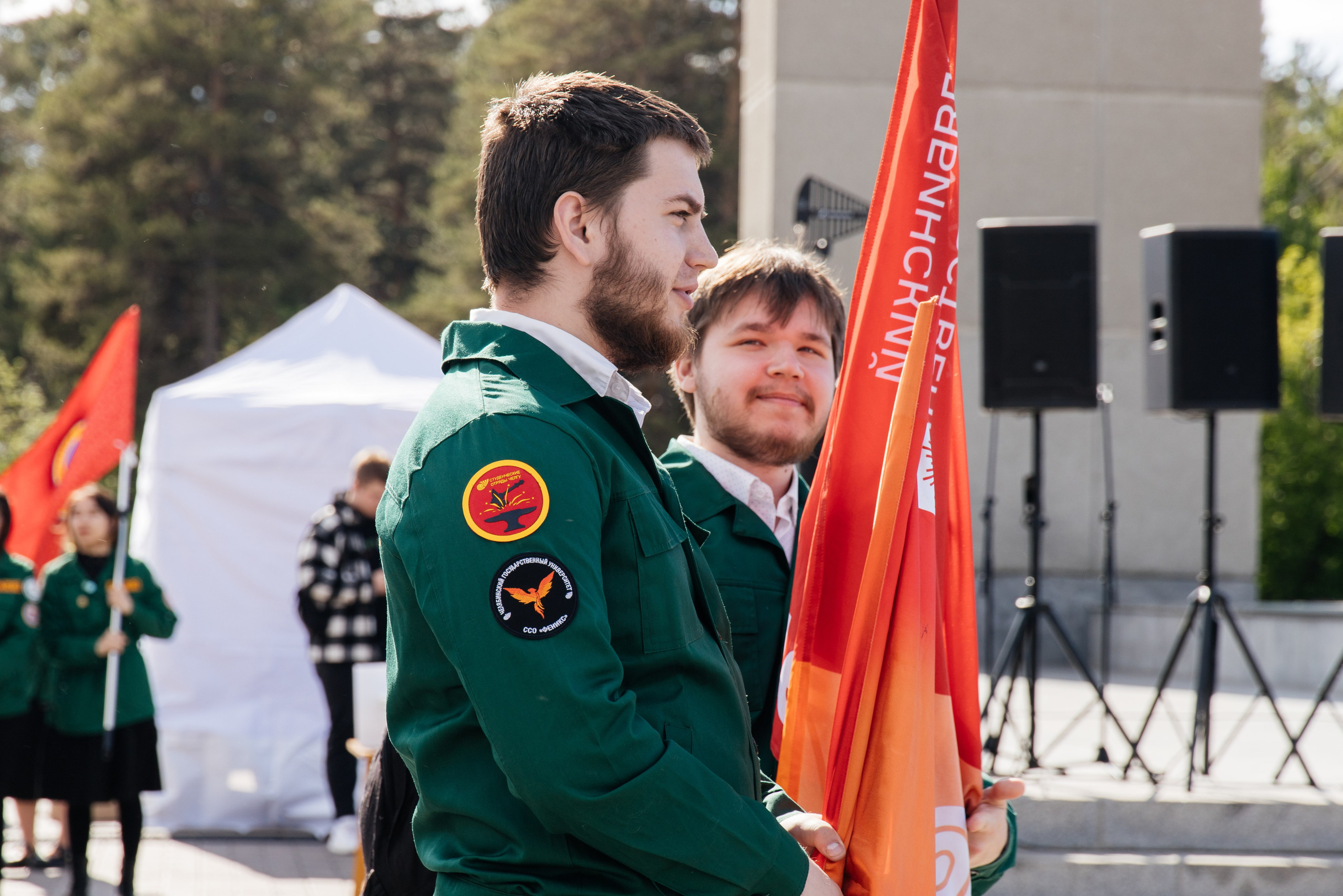 Открытие трудового семестра студенческих отрядов Челябинской области. Фотограф Елена Балакина (Челябинск)