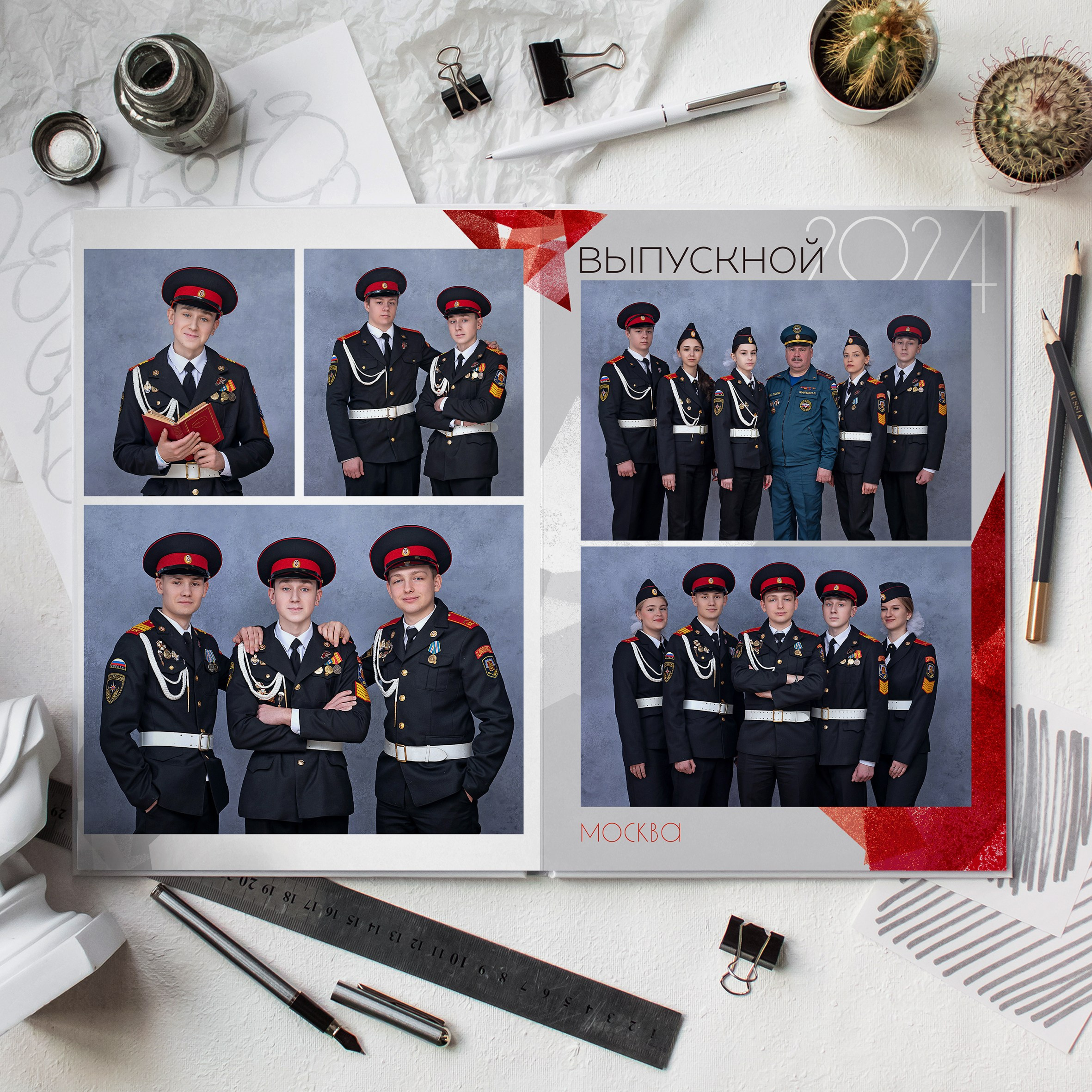 Кадетский «Алый». Портретный фотограф в Москве Елена Фадеева