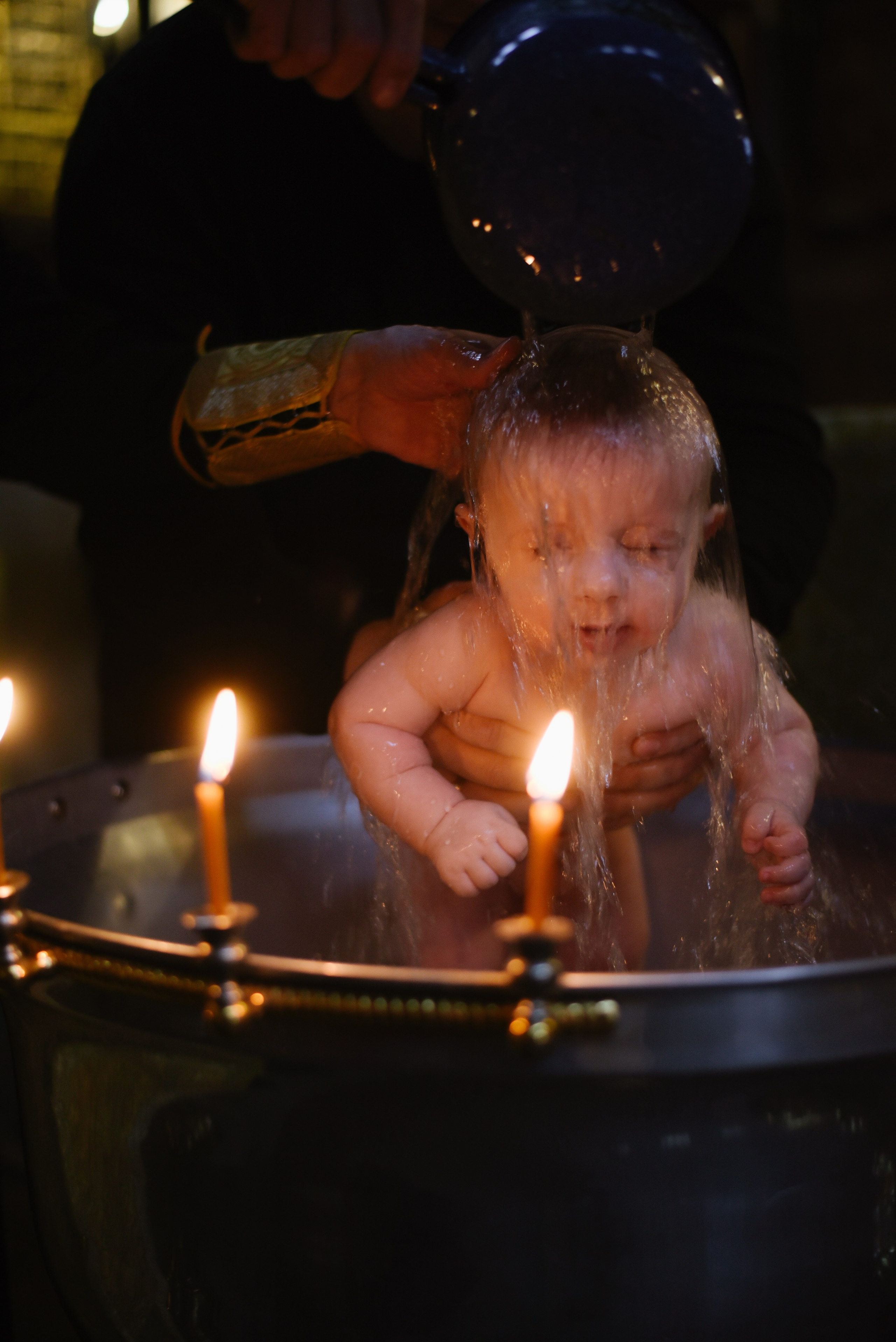 Таинство крещения Иван. Фотограф Лола Волна, город Москва