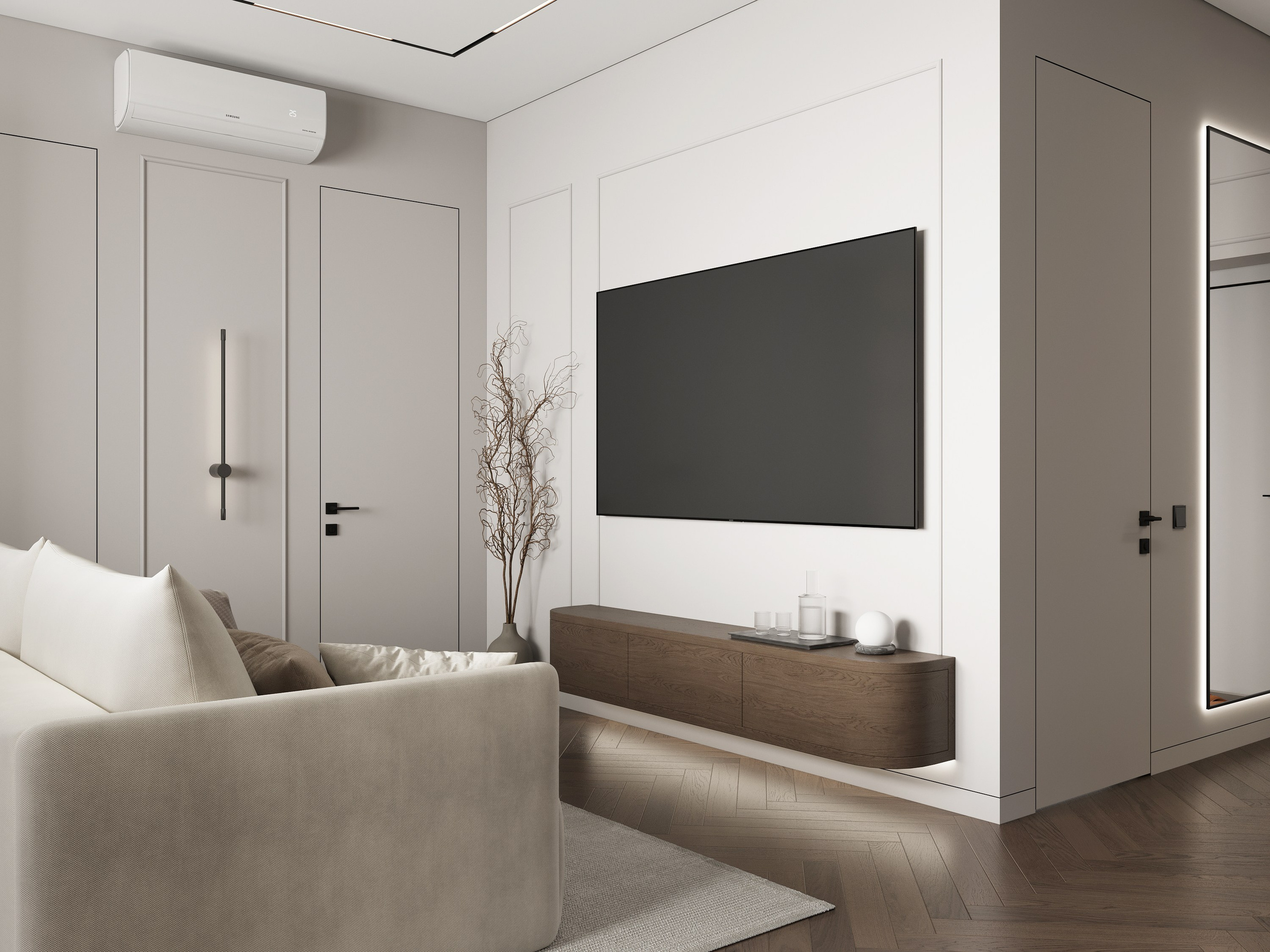 ЖК СитиБей 55 м². Мария Воропаева | Дизайн интерьера под ключ Москва и МО