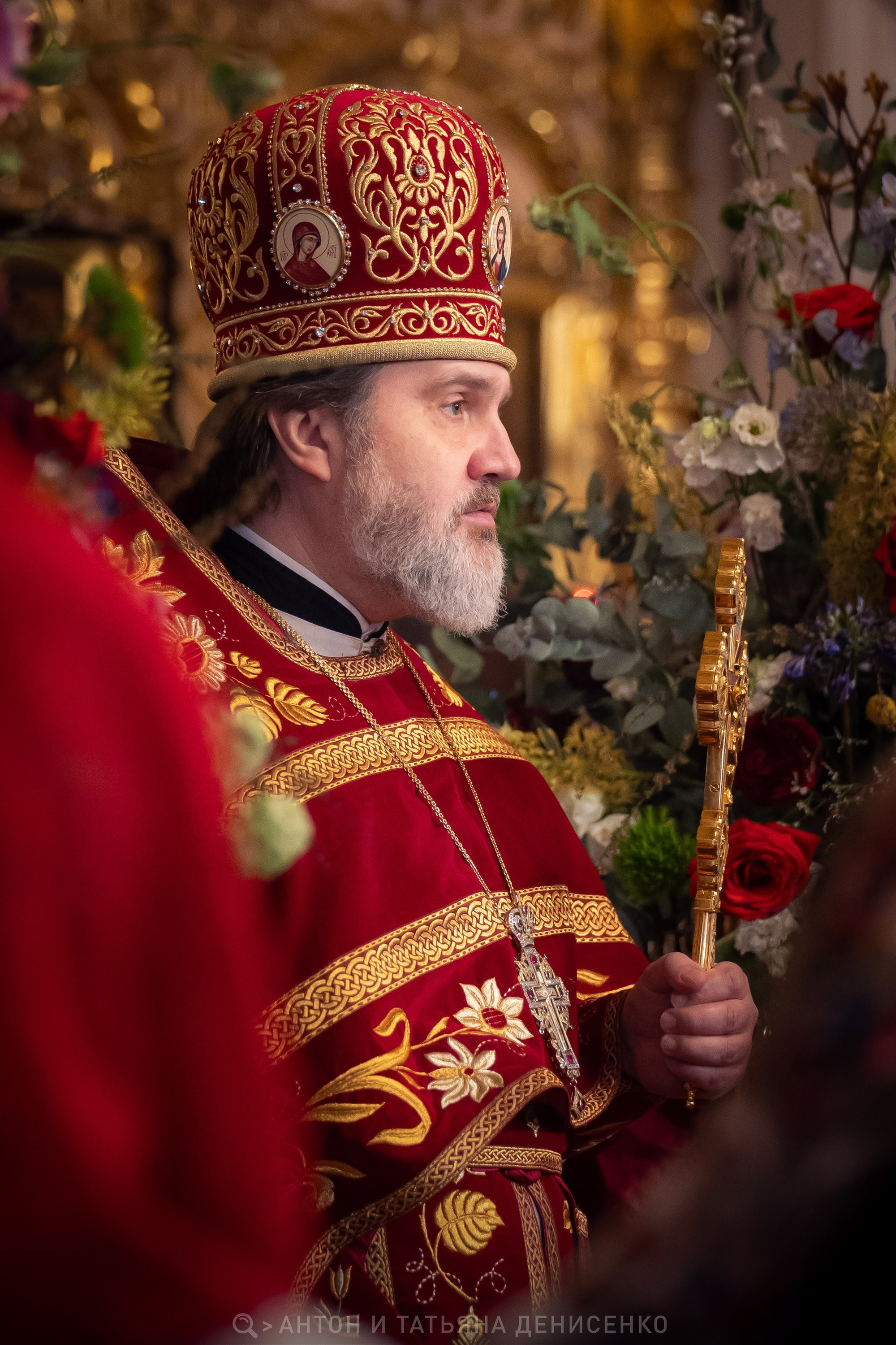 Храм Преображения Господня в Богородском. Антипасха. Антон и Татьяна Денисенко — В храме