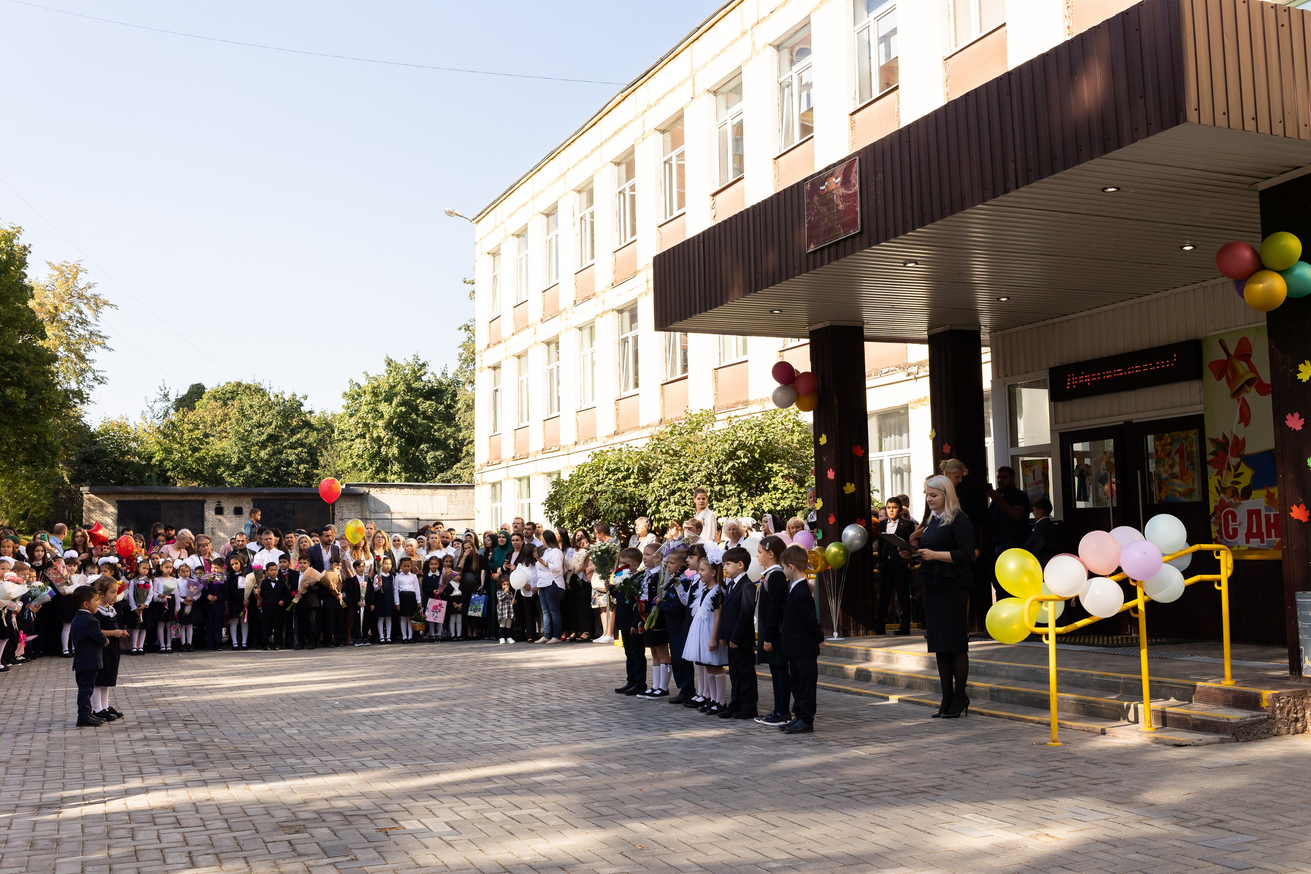 Линейка 1 сентября. Профессиональный Фотограф в Москве Андрей Славнов