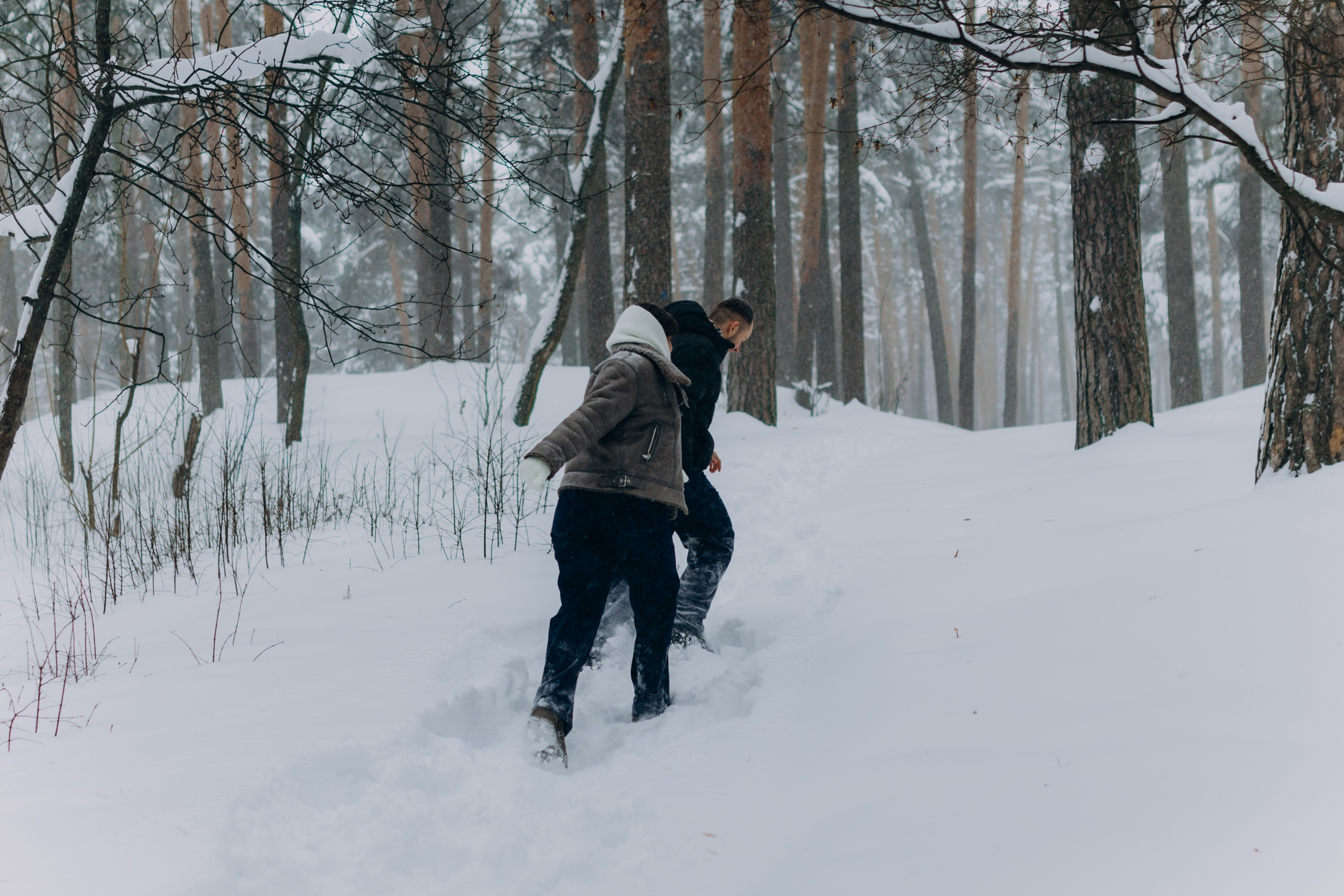 Зимняя лавстори в Москве Лиза и Сева. Семейный фотограф в Москве и Люберцах Юлия Гуськова