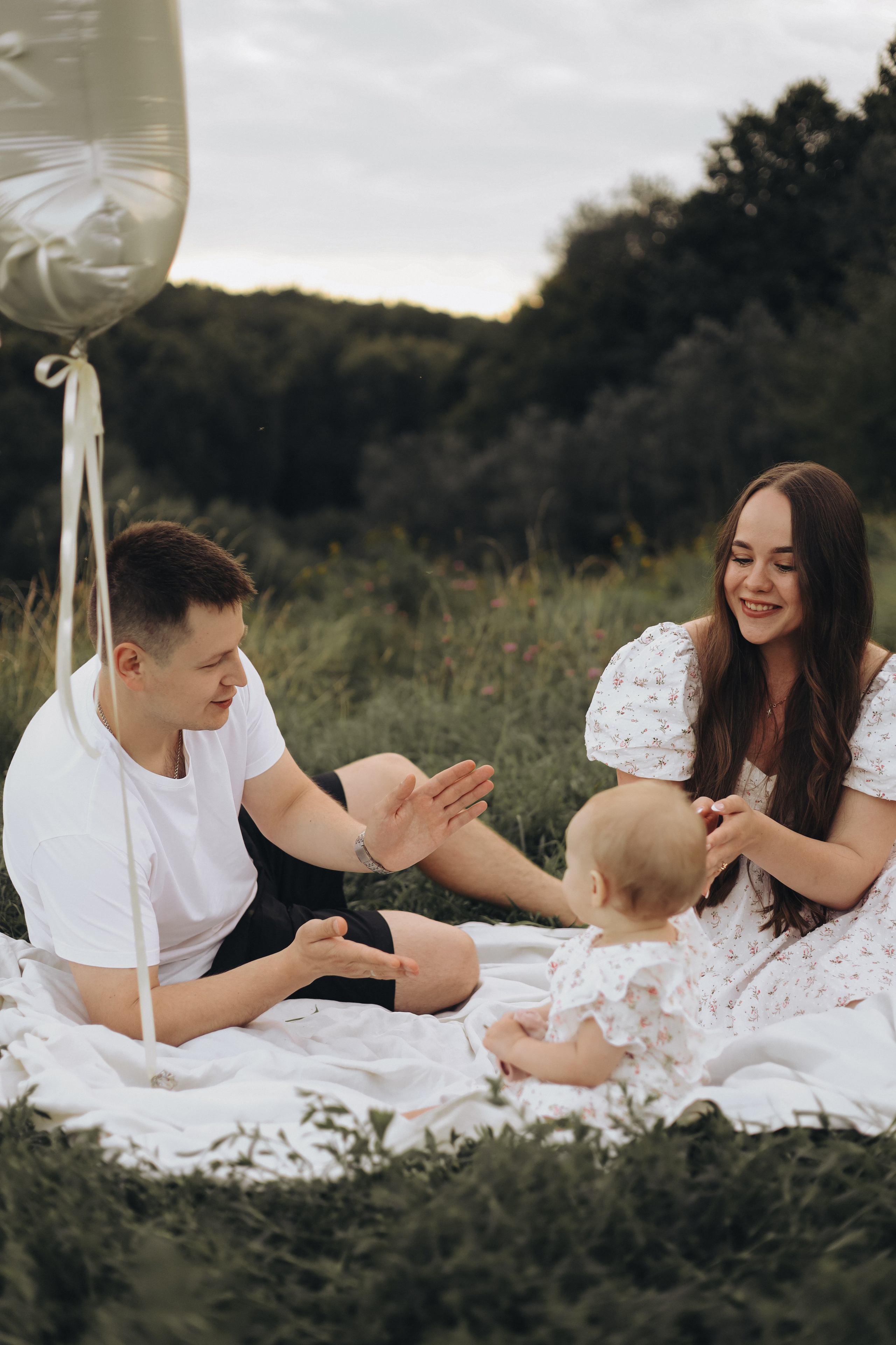 Лере 1 годик. Диана Чечель. Свадебный и портретный фотограф в Москве