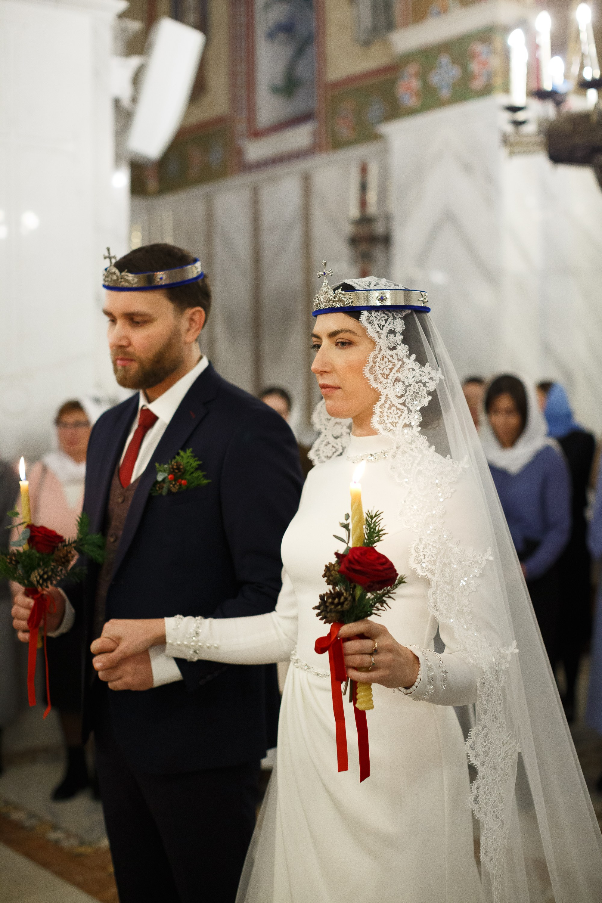 Венчание в храме Покрова Пресвятой Богородицы в Ясенево