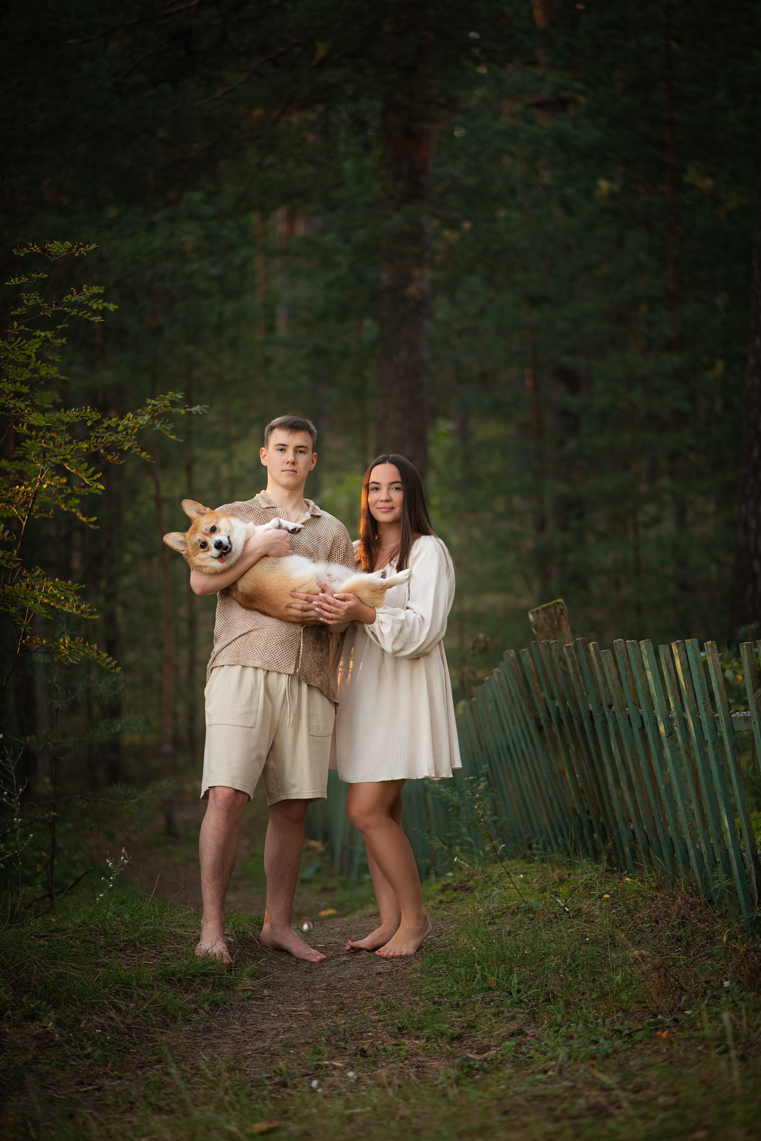 Саша, Оксана и Барни — 25.08.2024. Фотограф — Анималист | Анна Абрамова