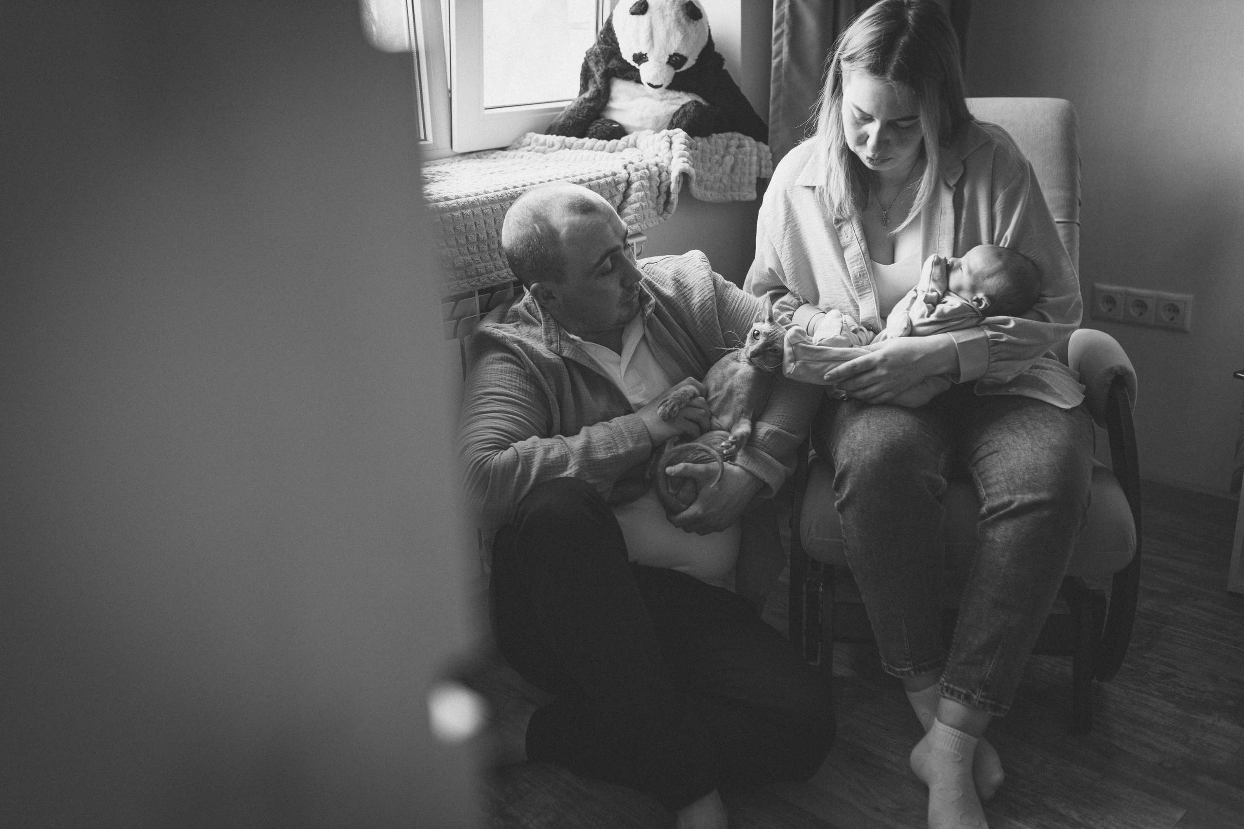 Света, Женя, Кирилл и Мышка. Семейный фотограф и фотограф на роды в Ростове-на-Дону Мухина Виктория