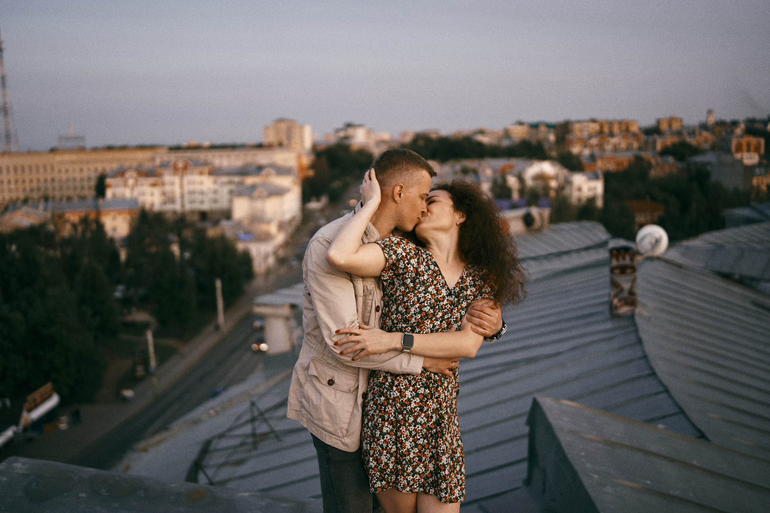 Город, крыша и любовь. Фотограф Киров Анжелика Некрасова