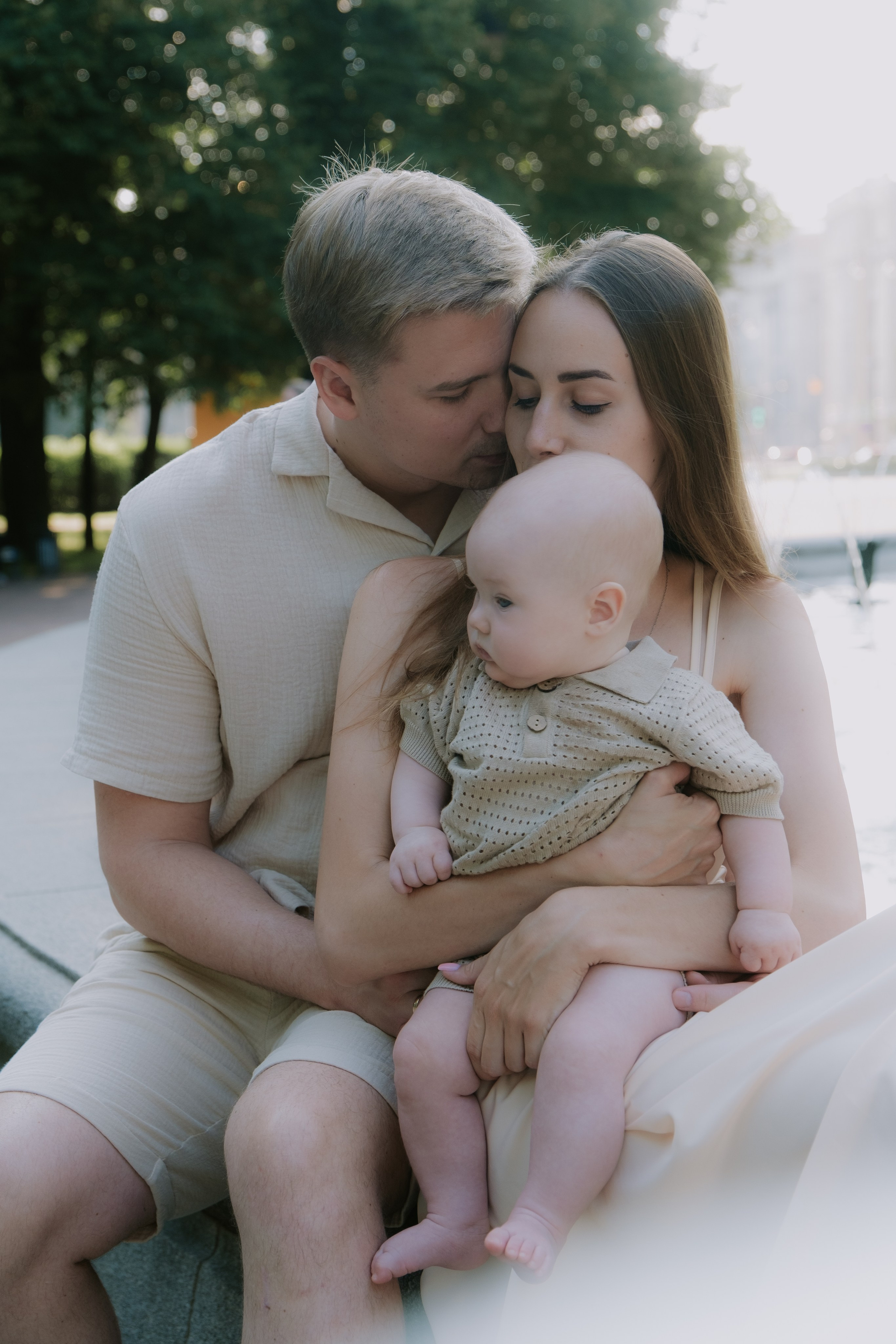 Анастасия и Василий и их сын Александр