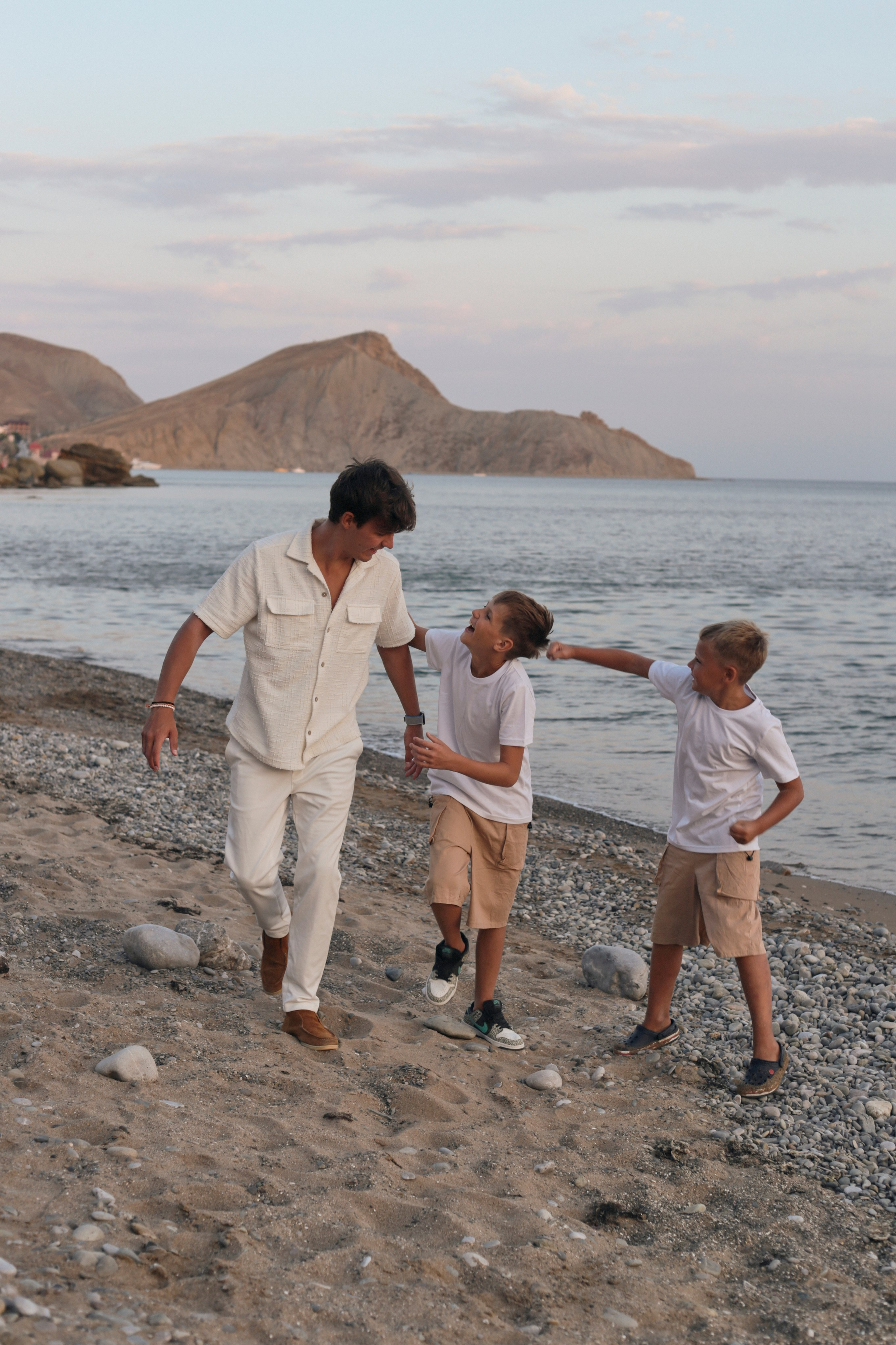 Семейная |Ира и сыновья. Семейный фотограф в Феодосии и по Крыму Брежнева Алла