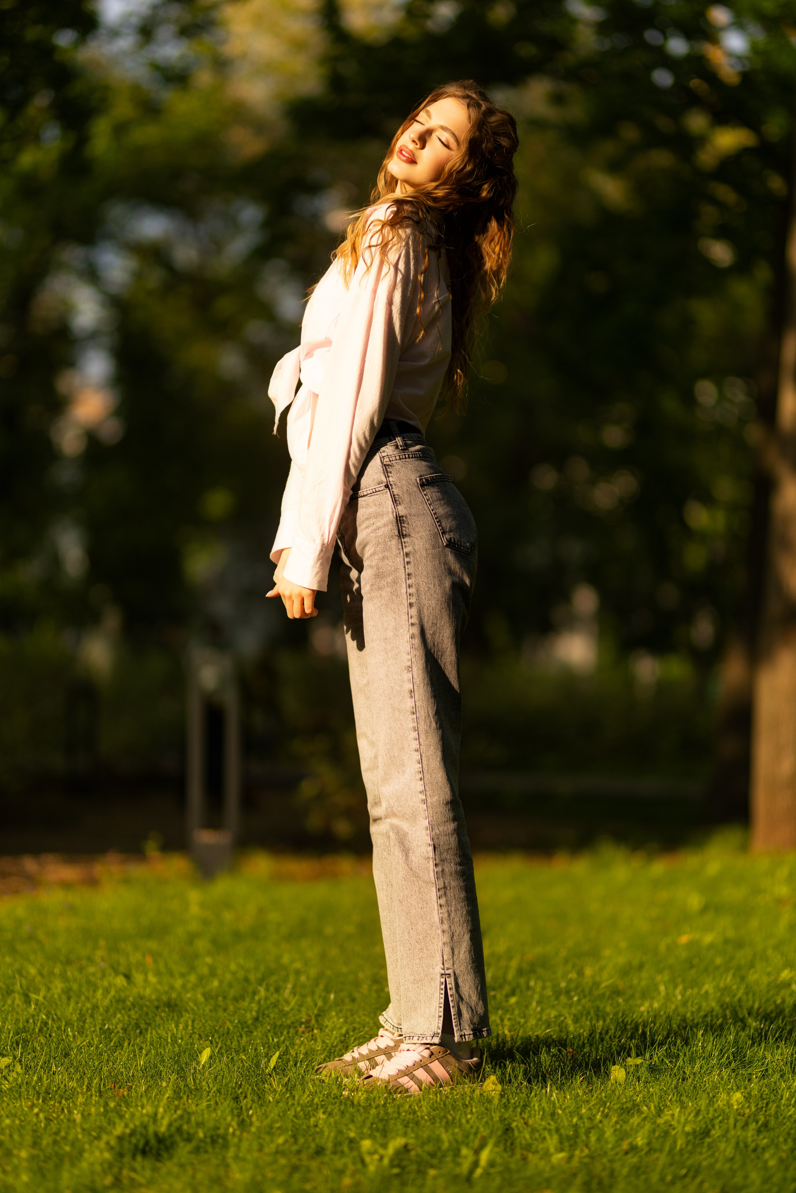 Съемка в парке Орленок с Ксенией в формате для «себя». Дмитрий Шульгин, портретный фотограф в Воронеже