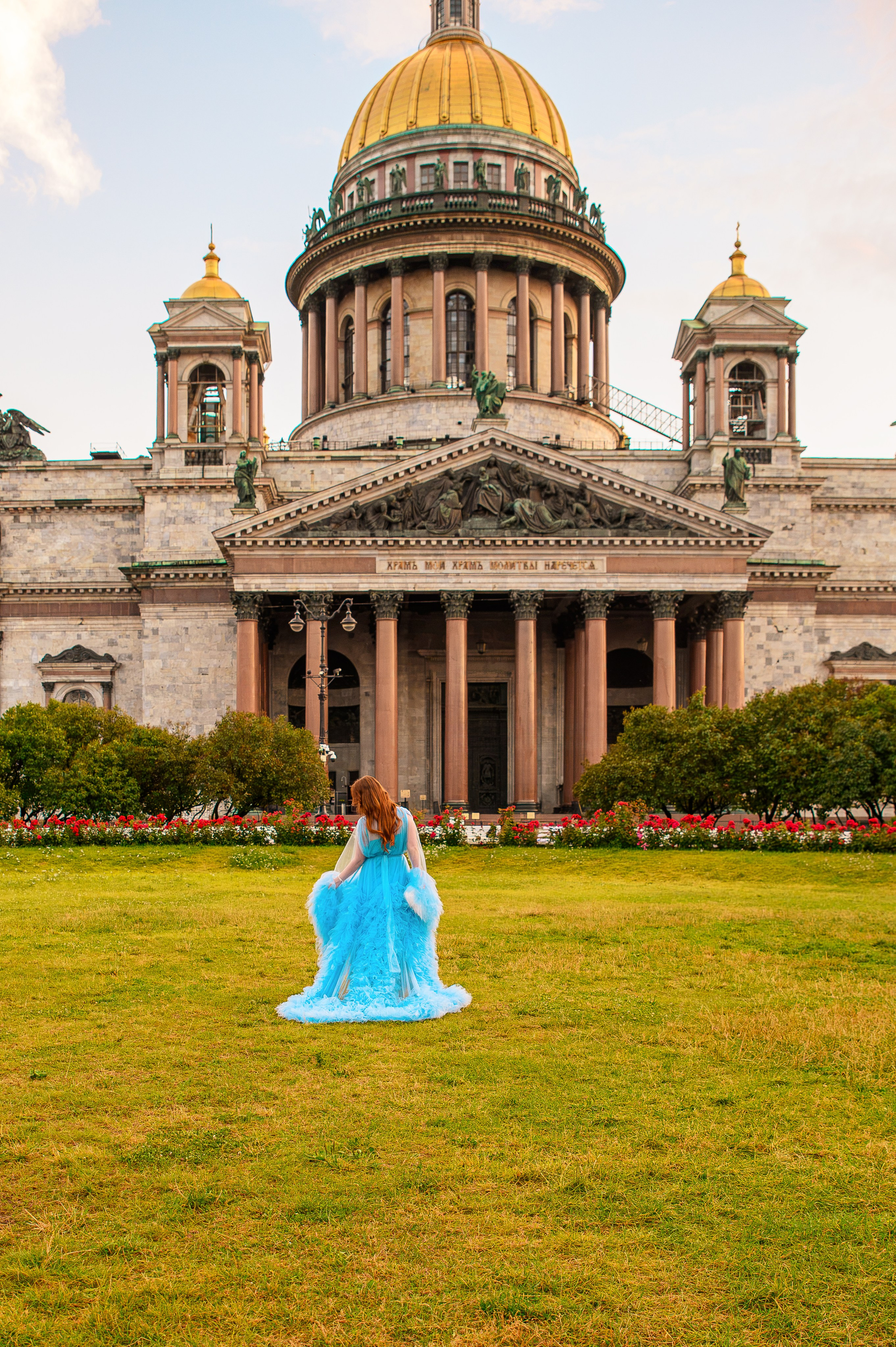 Рассвет у Исаакия | Фотосессия девушек | Портфолио