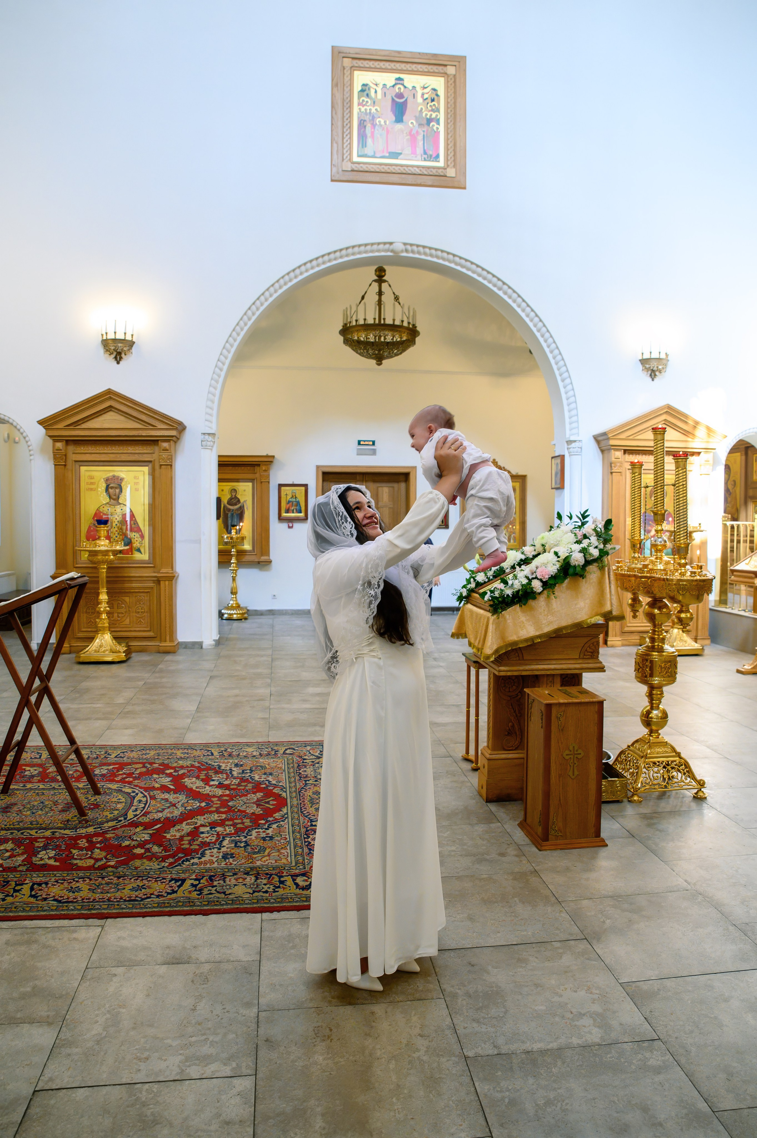 Таинство крещения. Профессиональный фотограф в Санкт-Петербурге