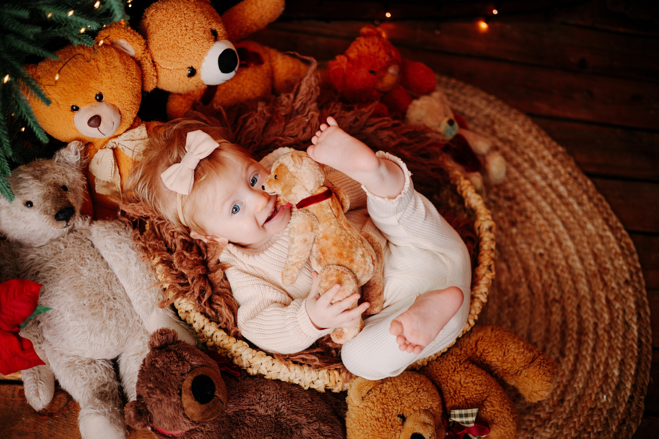 Новогодние съемки в студии Молоко в Туапсе Фотопроекты. Фотограф новорожденных и семей Туапсе Краснодарский край Анна Альтман