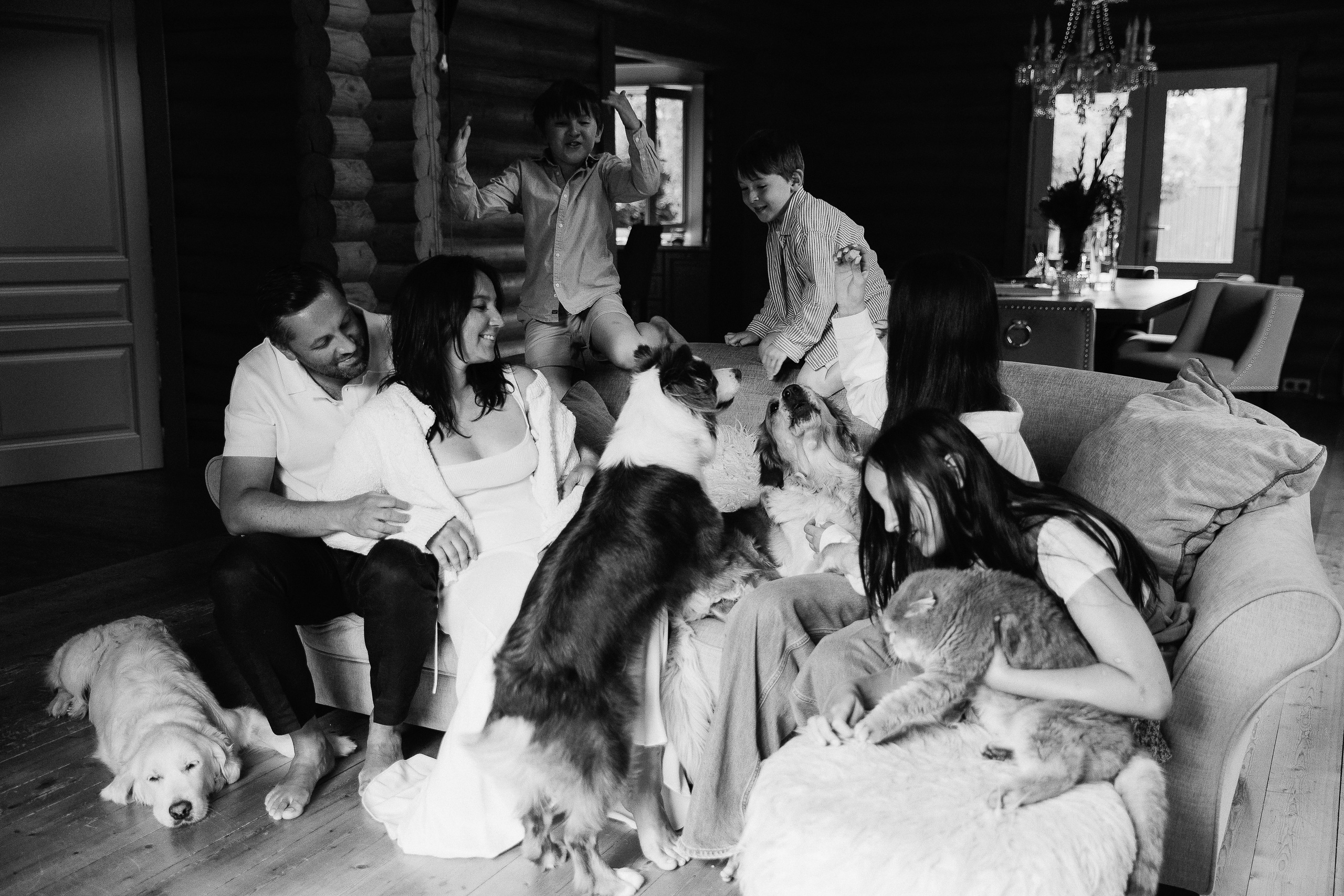 Большая семья. Фотограф в Москве Людмила Малова