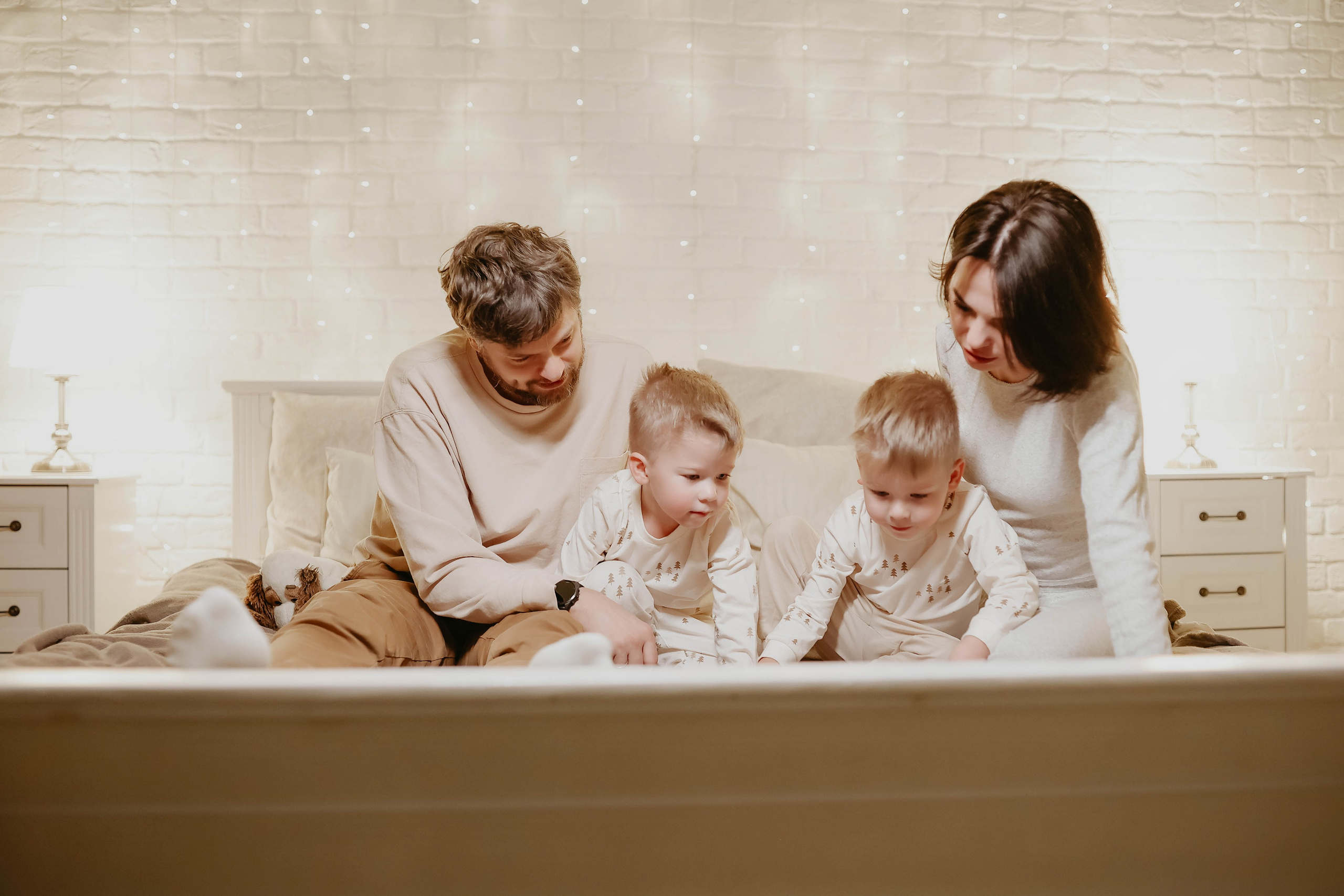 Новогодняя. Саша+Андрей+дети. Photographer in Moscow & everywhere in the World Alena Vyalova