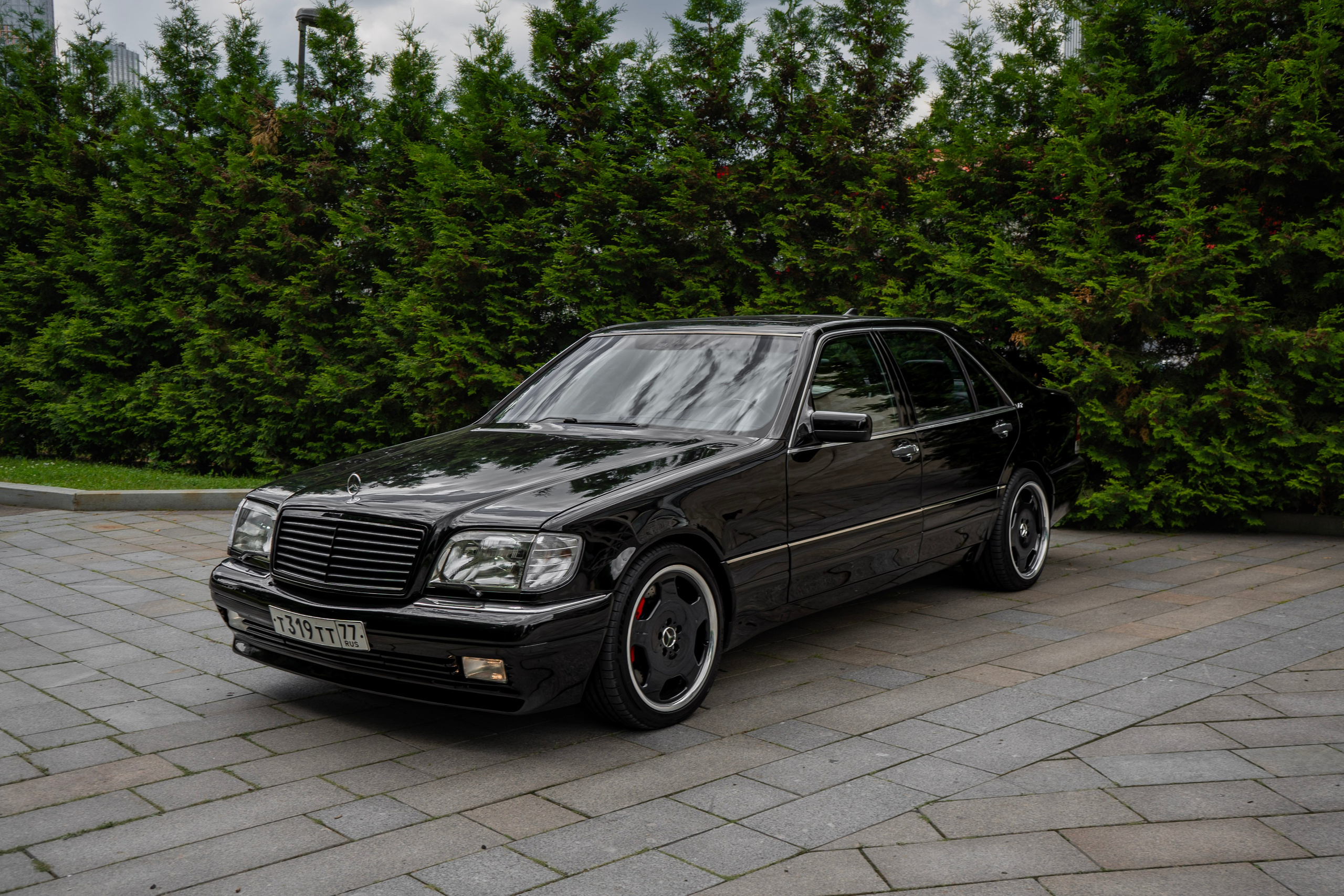 Mercedes W140. Автомобильный фотограф Ногинск Денис Городок