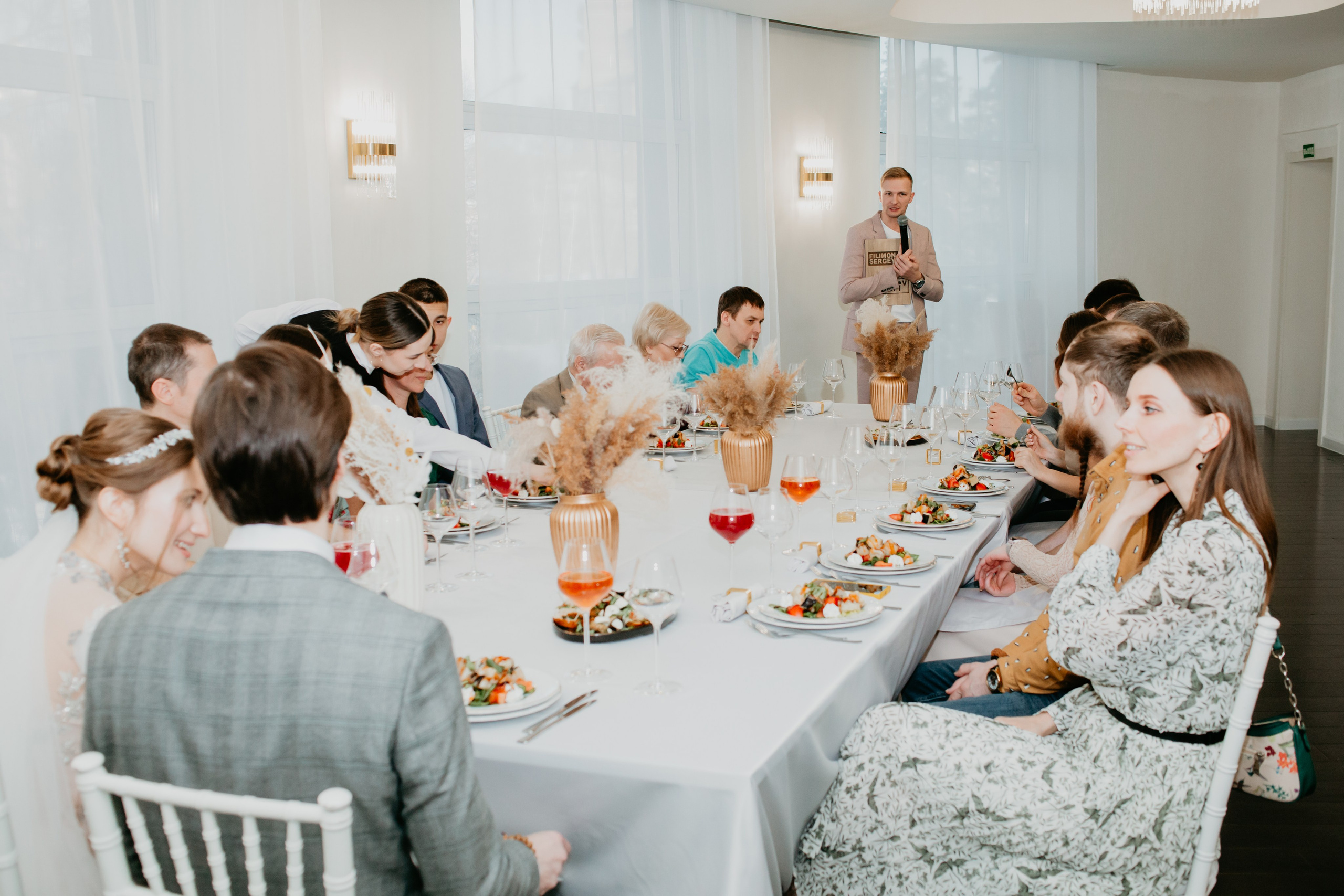 Свадебный банкет Анна и Дмитрия. Фотограф в Челябинске Ополихина Анна