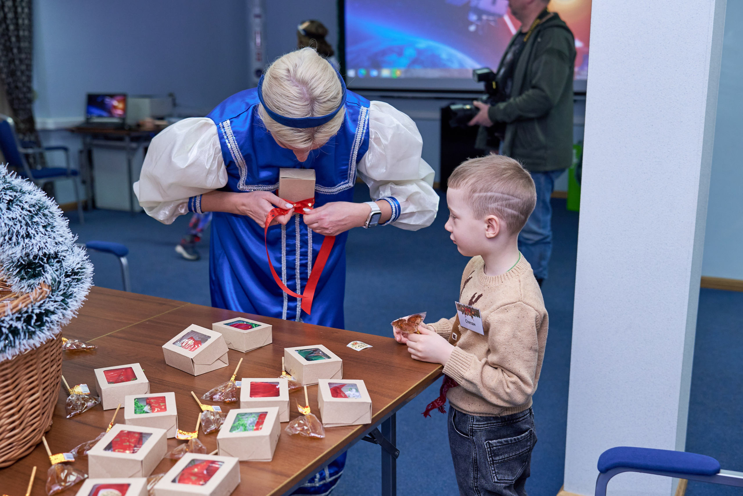 Новый год в Газпроме. Фотограф Щёлково
