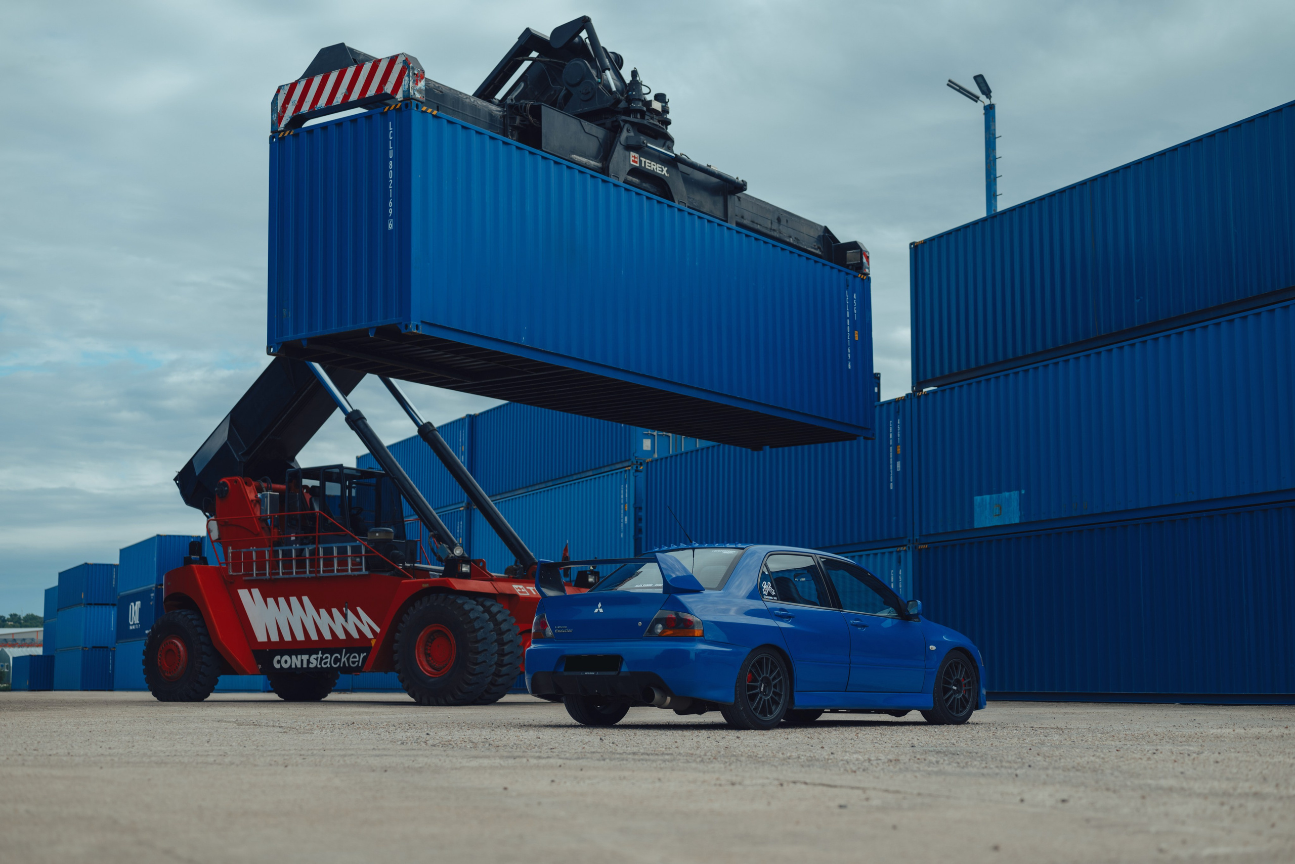 Mitsubishi Lancer Evo VIII. DeLorein