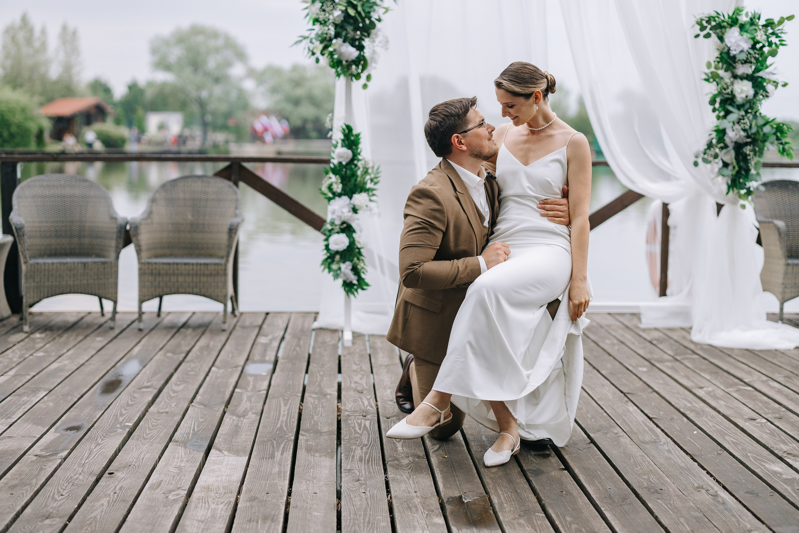 Белая арка. Александр Антонов. Профессиональный свадебный, репортажный фотограф в Москве, Подольске. Фото+Видео на любой праздник