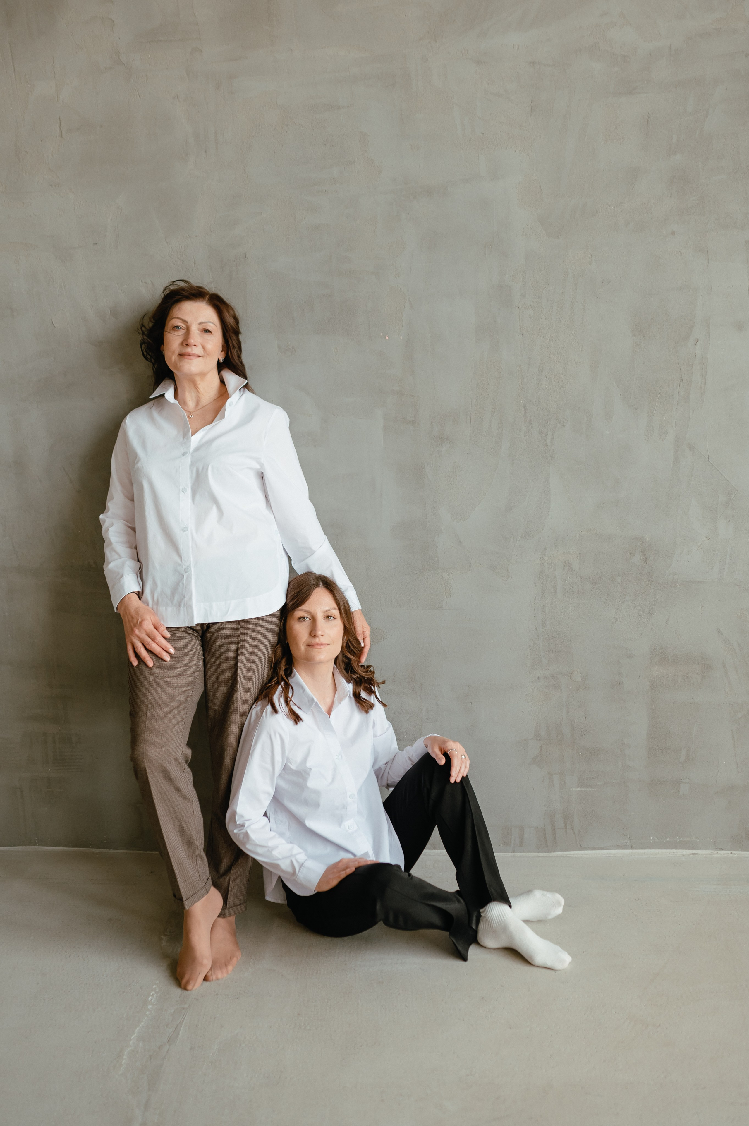 Полина с мамой. Семейный и детский фотограф в Туле