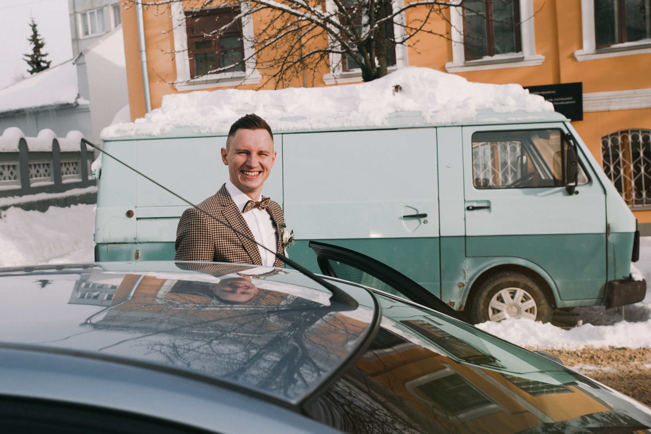 Зимняя, теплая. Свадебный фотограф в Калуге Алексей Климов