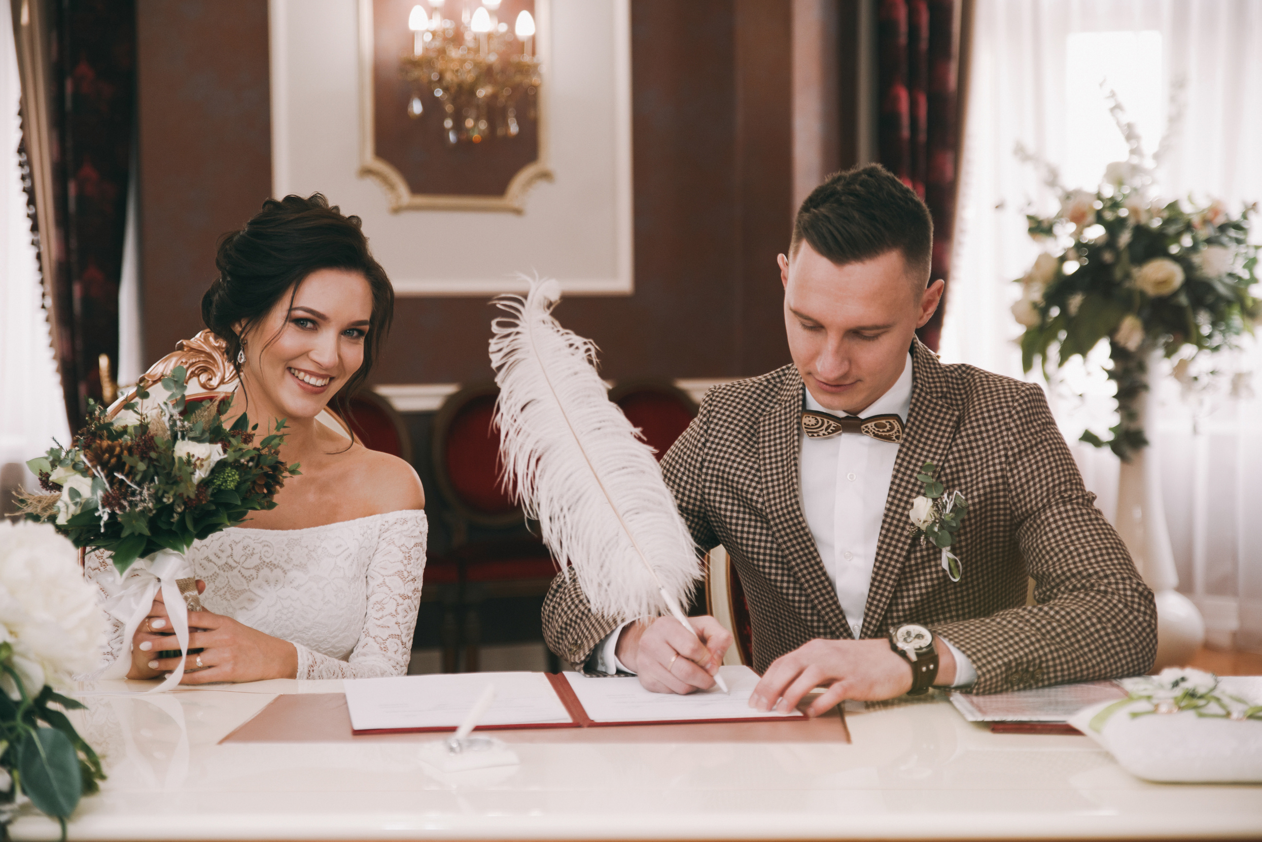 Зимняя, теплая. Свадебный фотограф в Калуге Алексей Климов