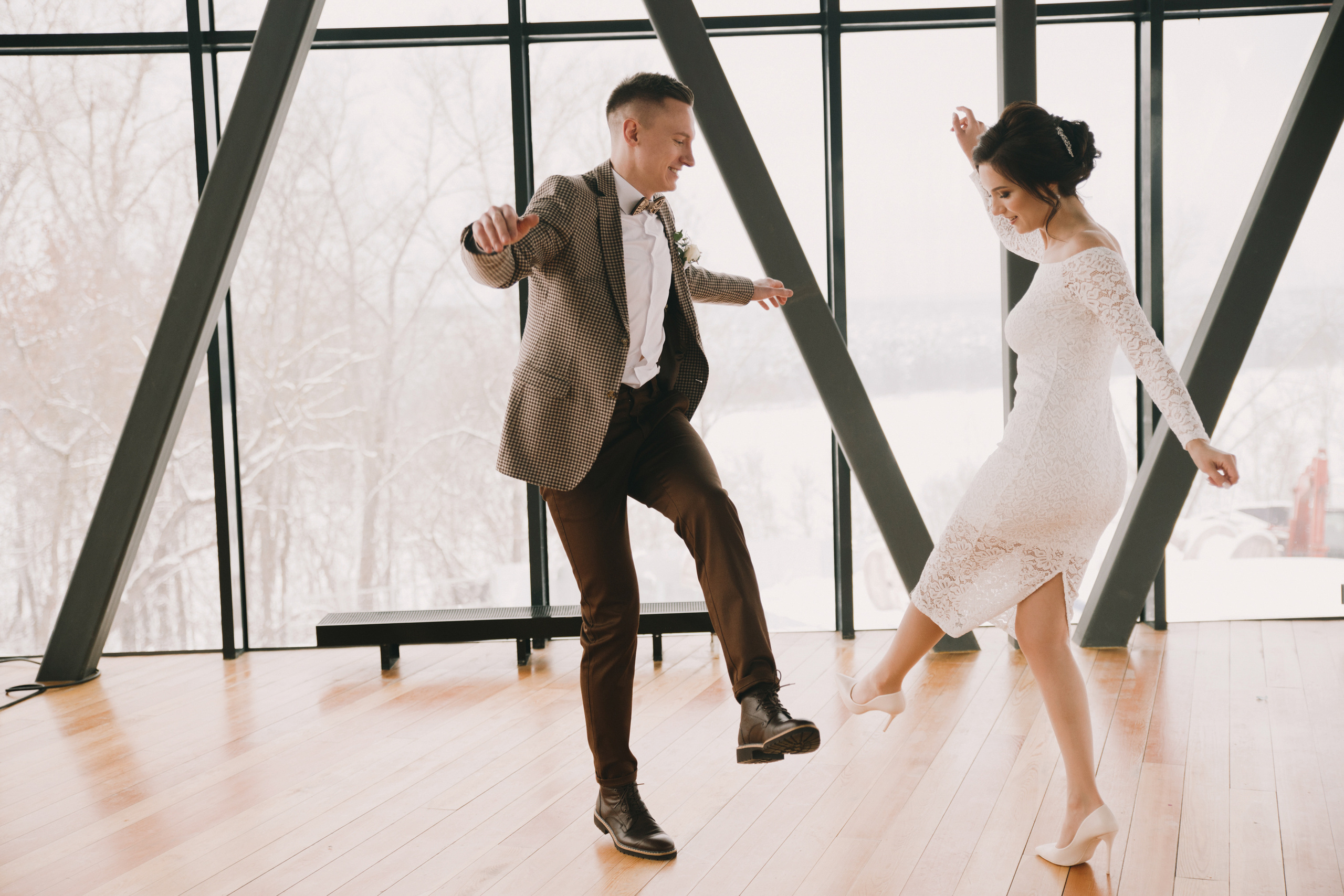 Зимняя, теплая. Свадебный фотограф в Калуге Алексей Климов