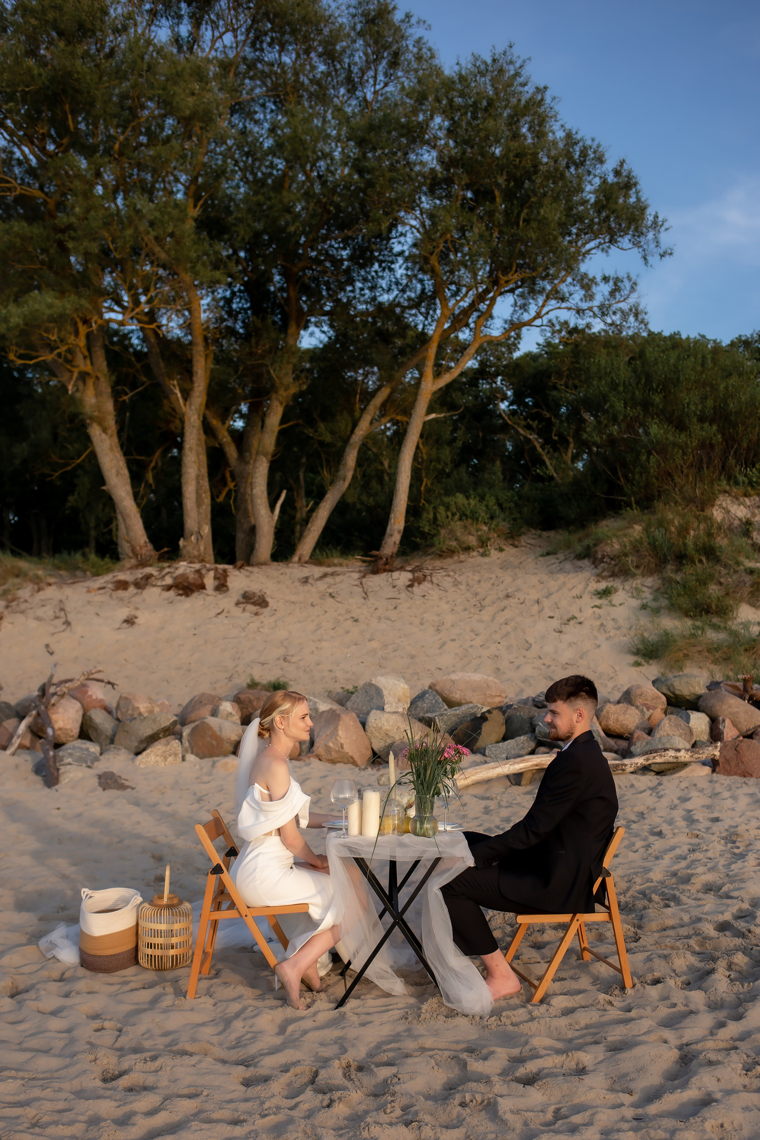 Александра и Влад. На закате. Фотограф в Калининграде Решетникова Алина
